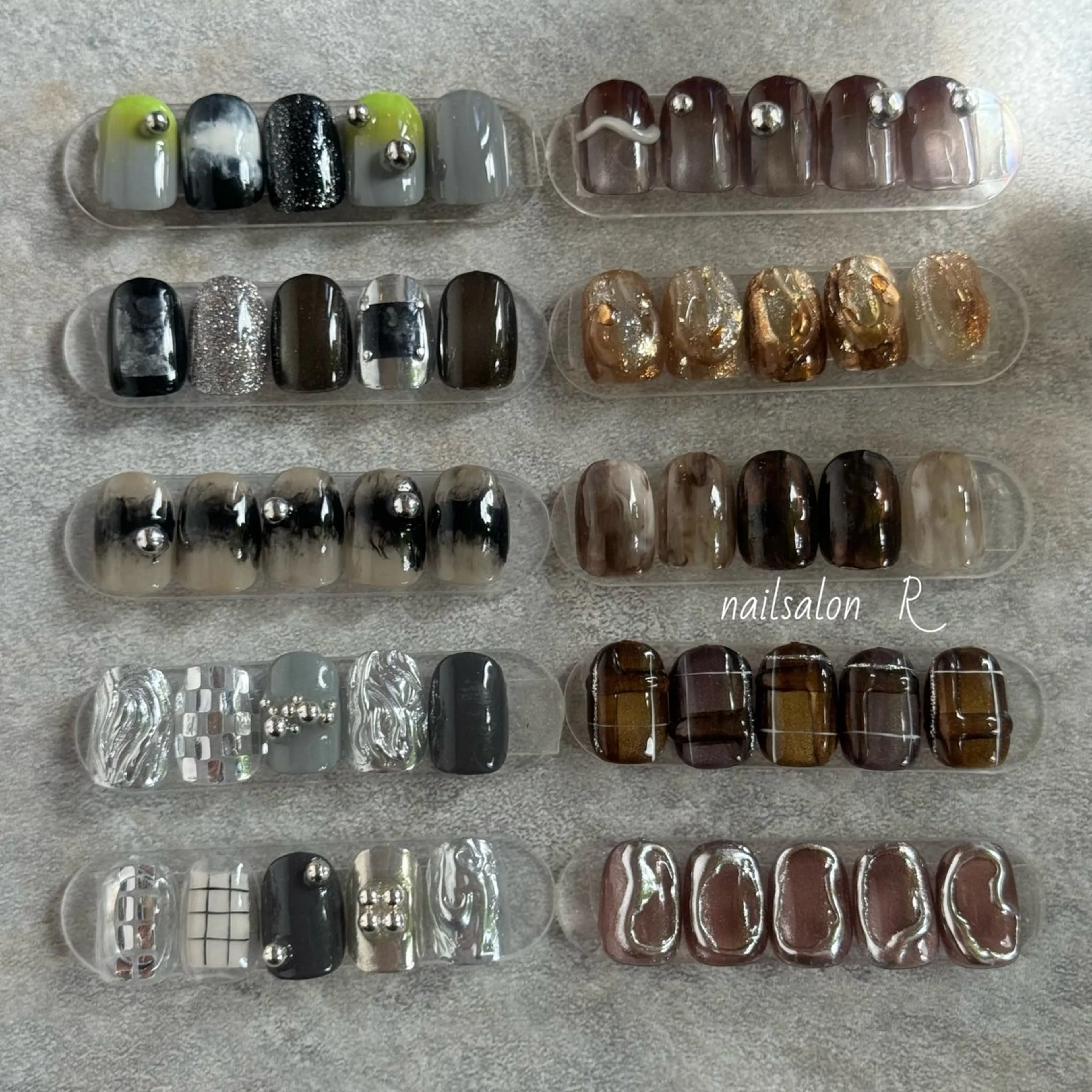 ネイル ニュアンスネイル nailsalon Rのネイルデザイン