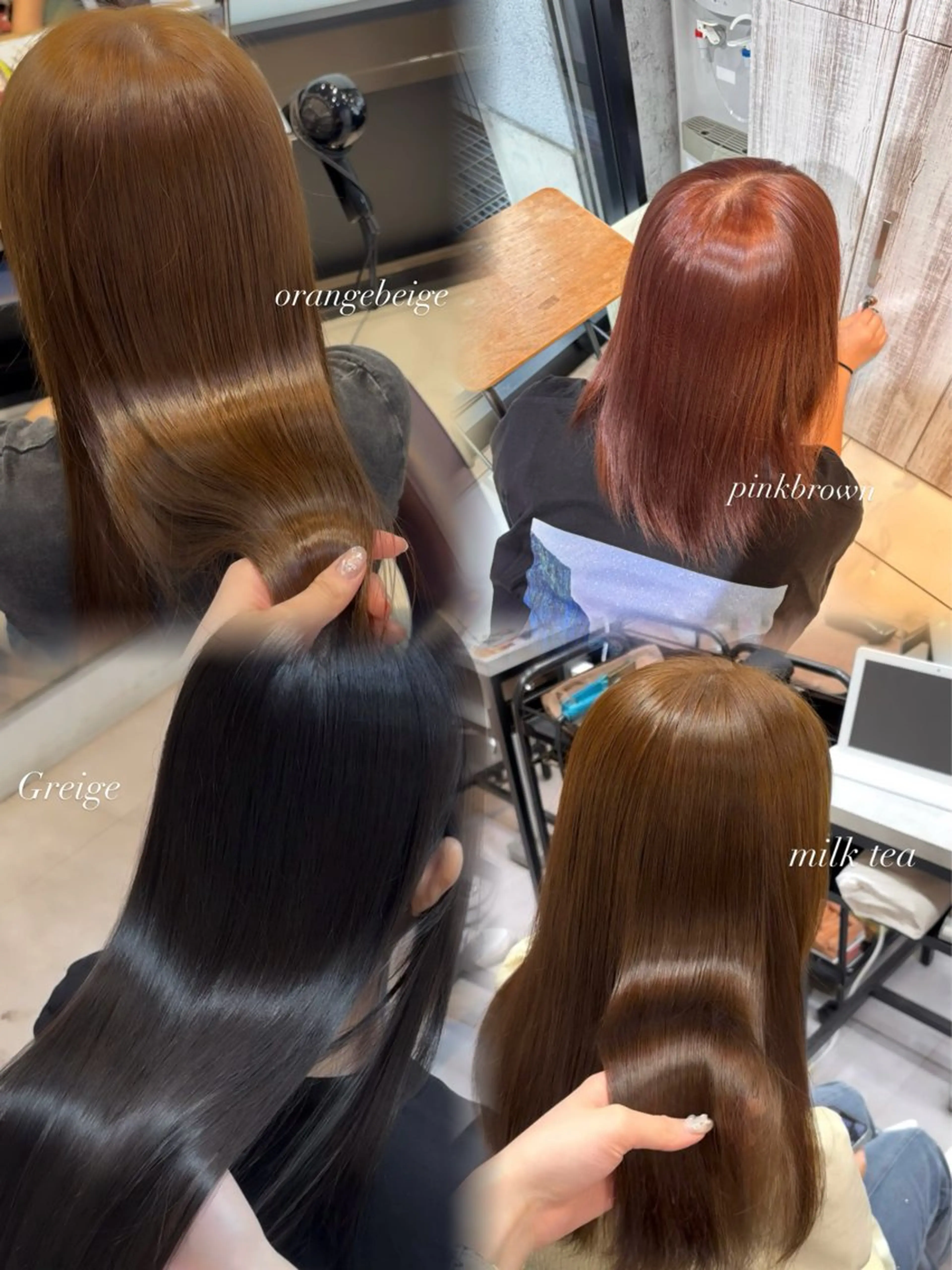 ロング カラー ベージュカラー ブリーチ ブラウンカラー 透明感カラー ダブルカラー ヘアカラー ダブルカラー💖 / 髪質改善🪞✨/伽音のヘアスタイル