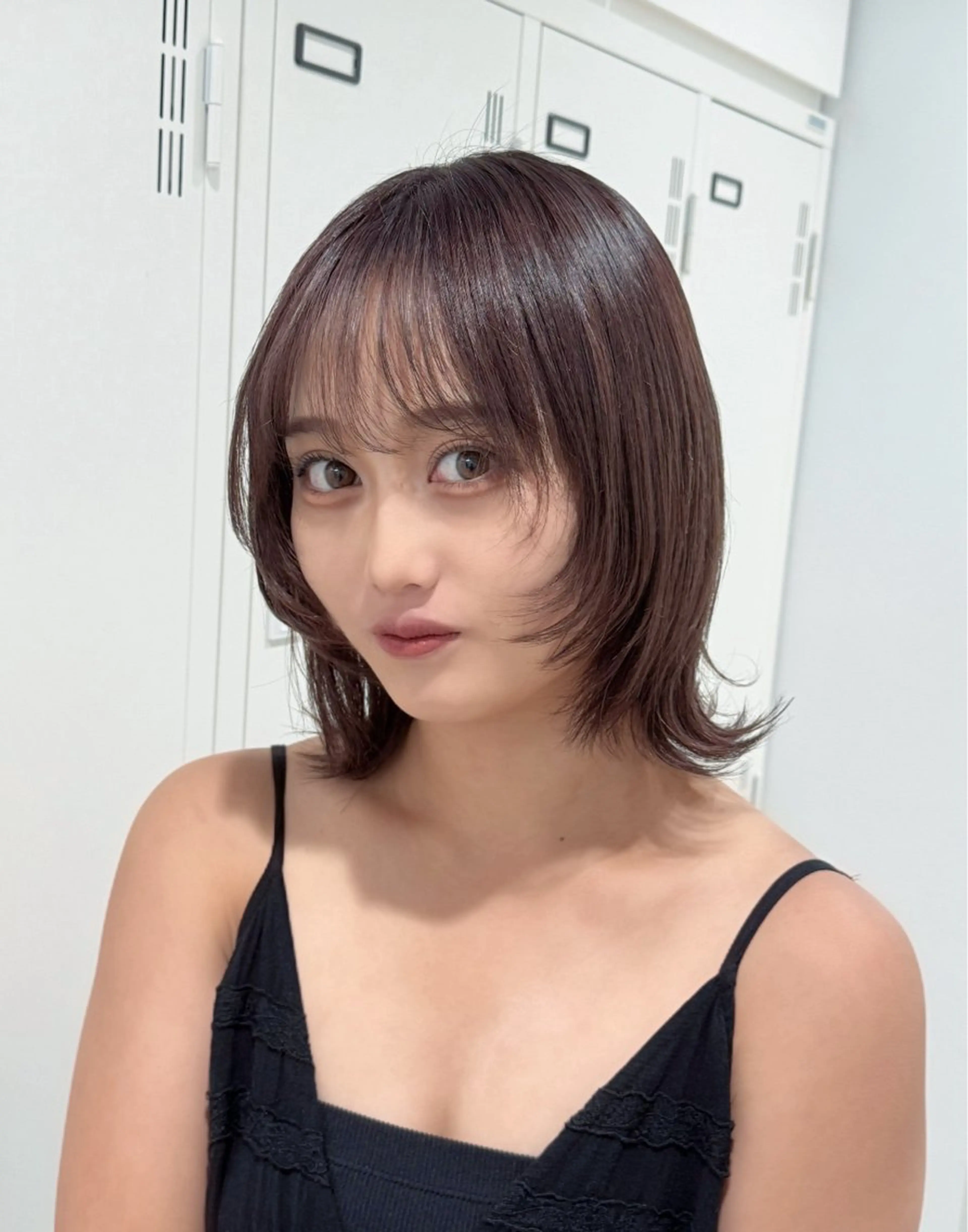 ミディアム トリートメント ヘアカラー トリートメント 🎀藤沢 Brown ららのヘアスタイル