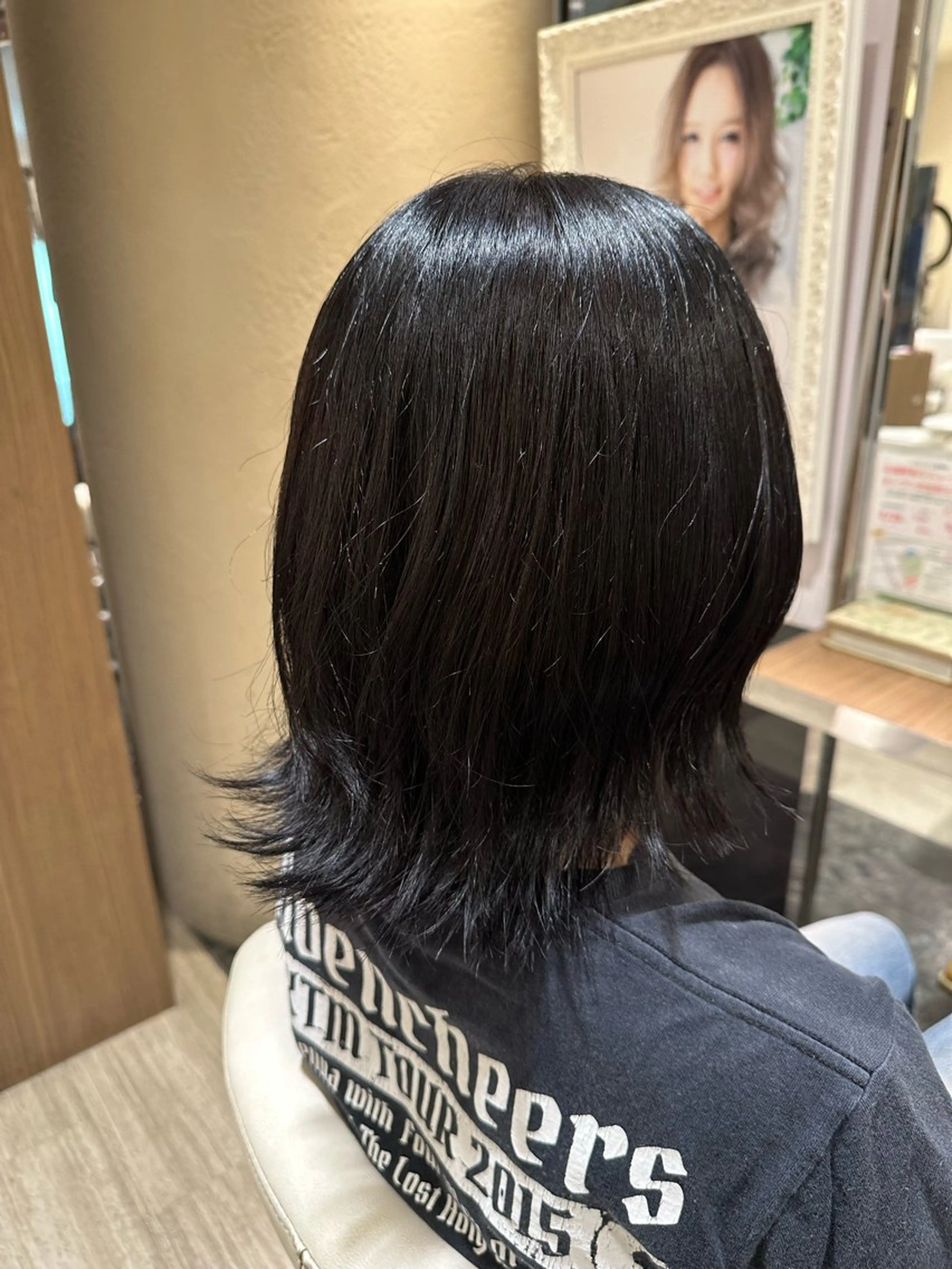 ミディアム カラー グランジュ京橋店所属・石田 頌のヘアスタイル