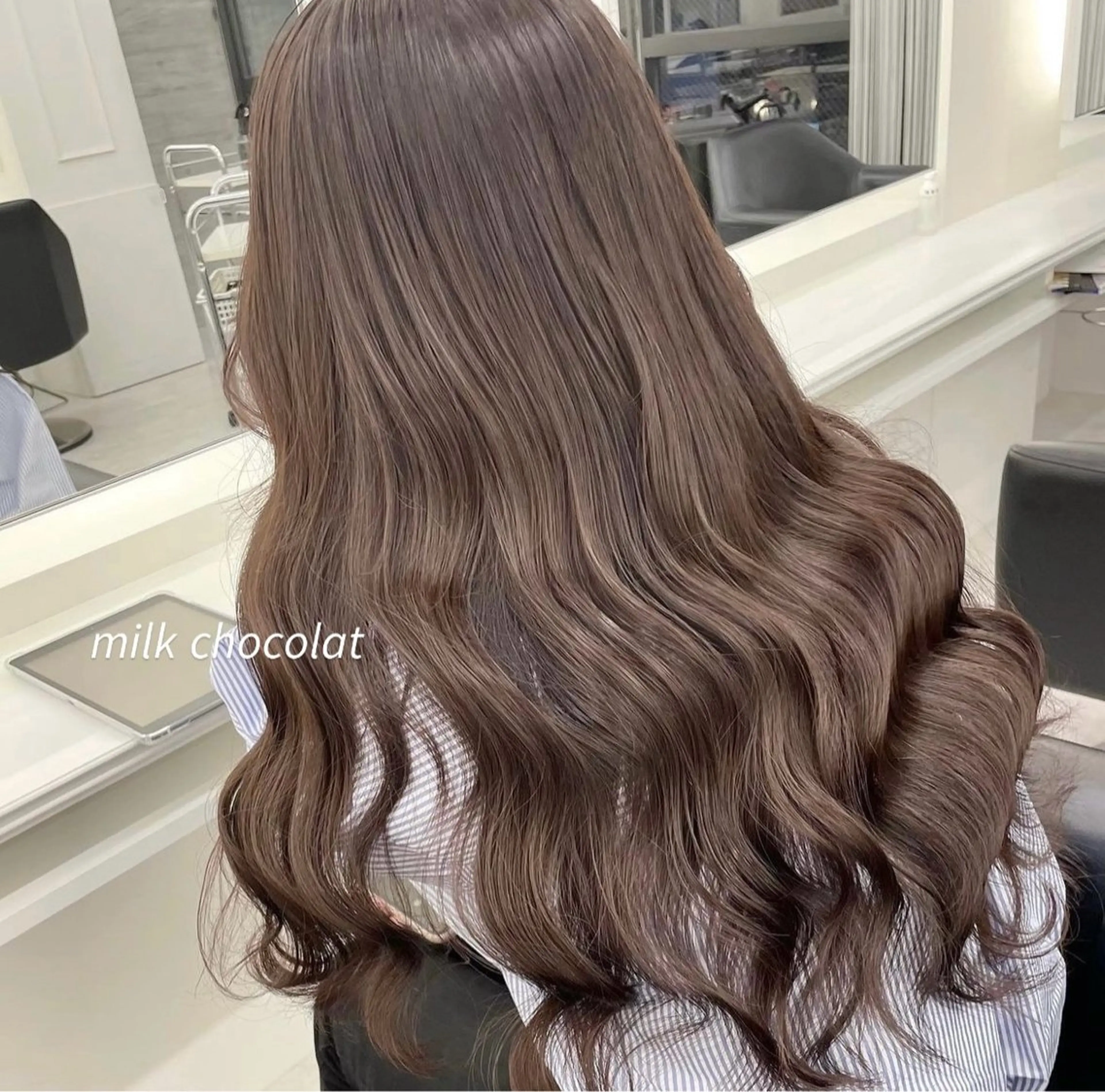 ロング カラー Parve Mix /頓宮 稚愛🤍のヘアスタイル