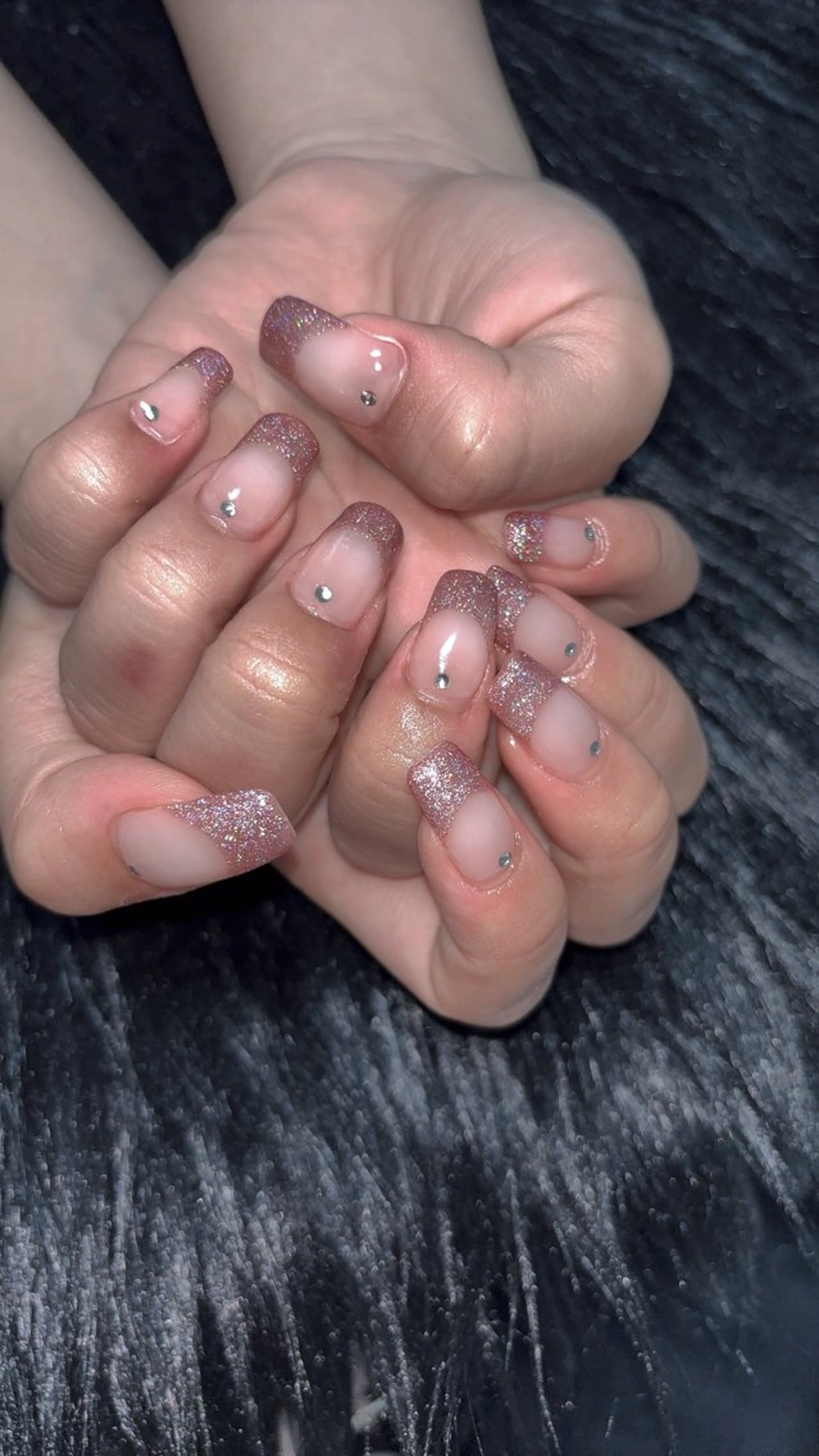 ネイル ストーンネイル ハンドネイル coco nailのネイルデザイン