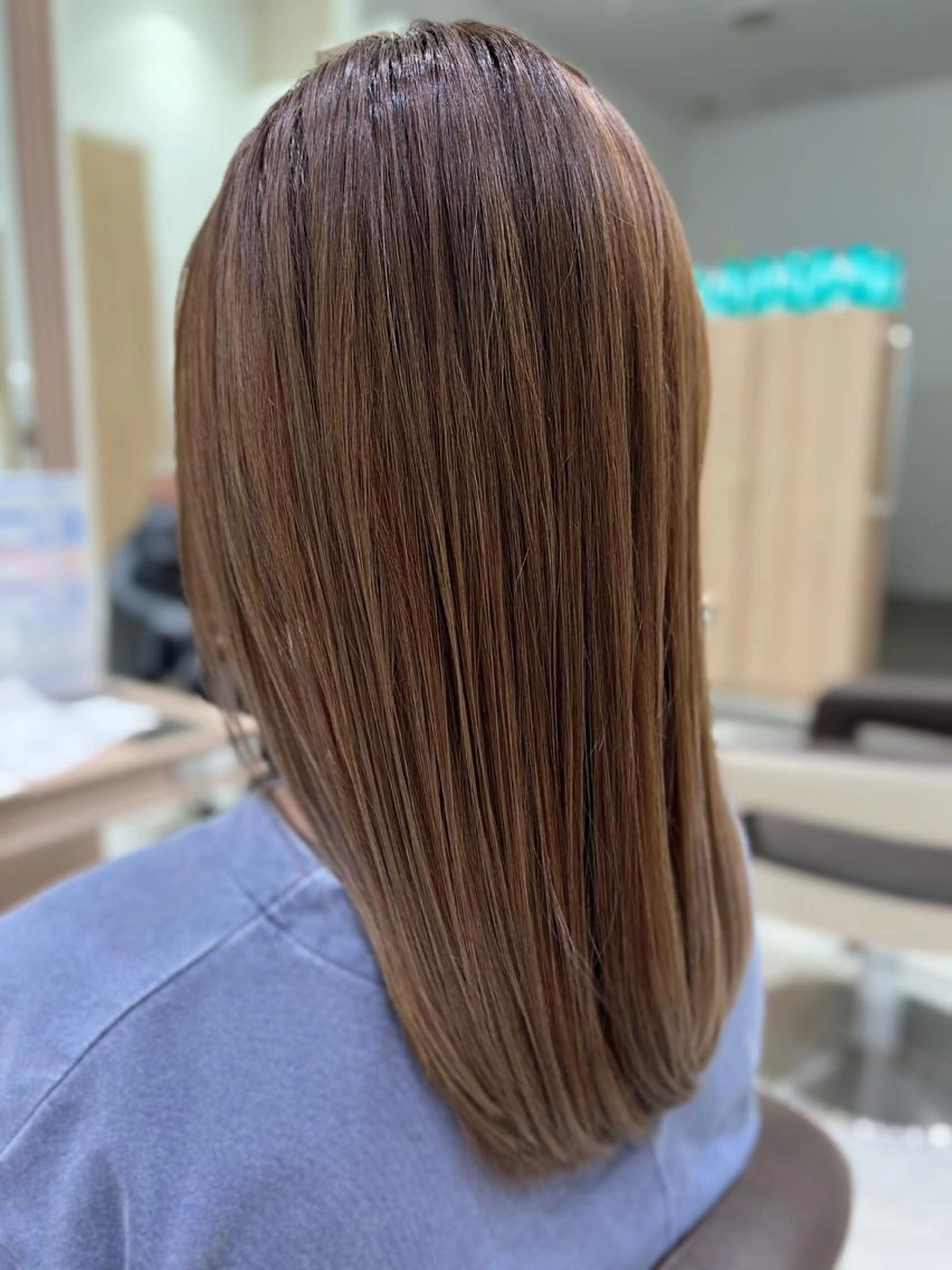 💫縮毛矯正+ トリートメント + ブロー💫の写真