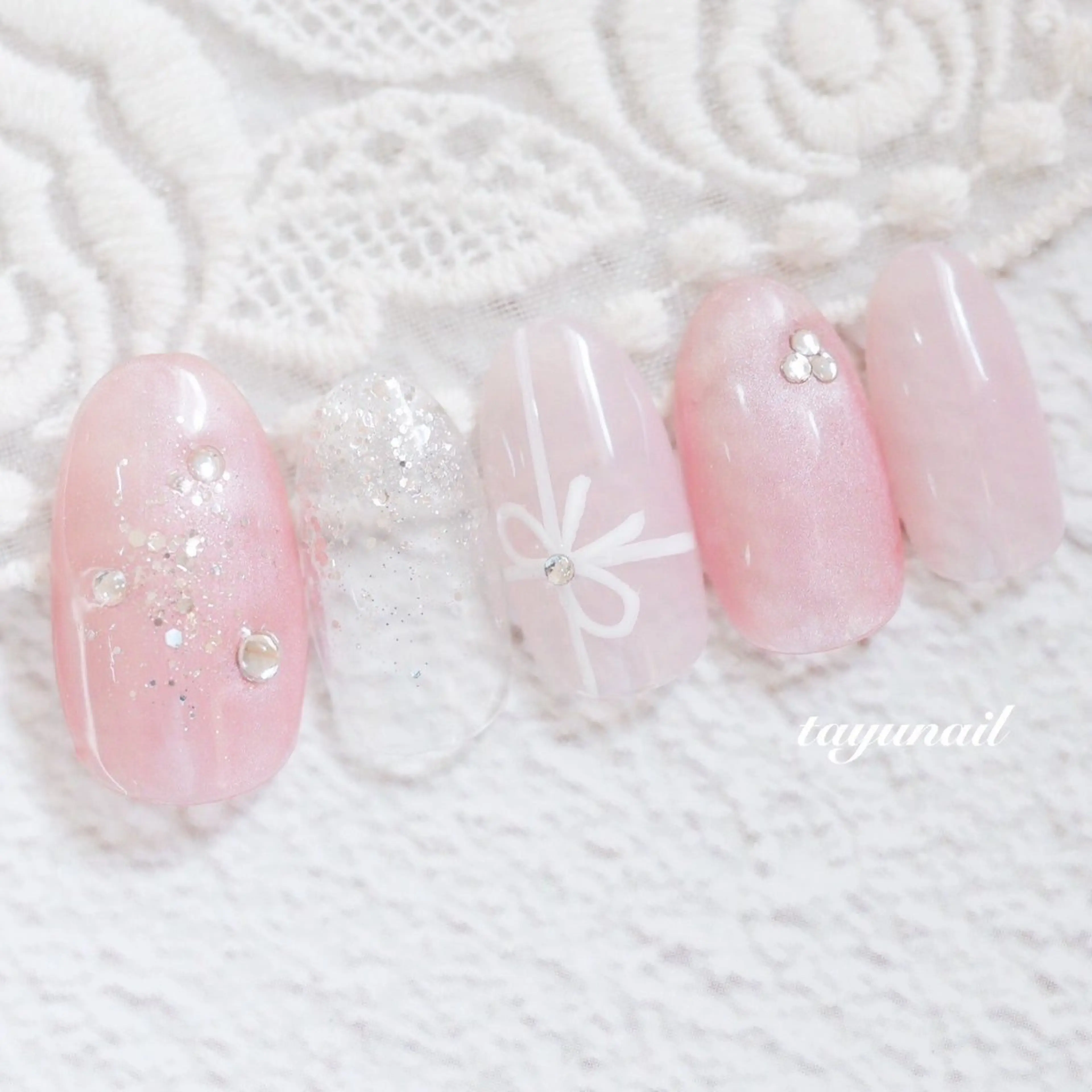 ネイル アートネイル ジェルネイル パラジェル ネイルサロン・ネイルスクール　たゆnail所属・ネイルサロン 【たゆnail】のネイルデザイン