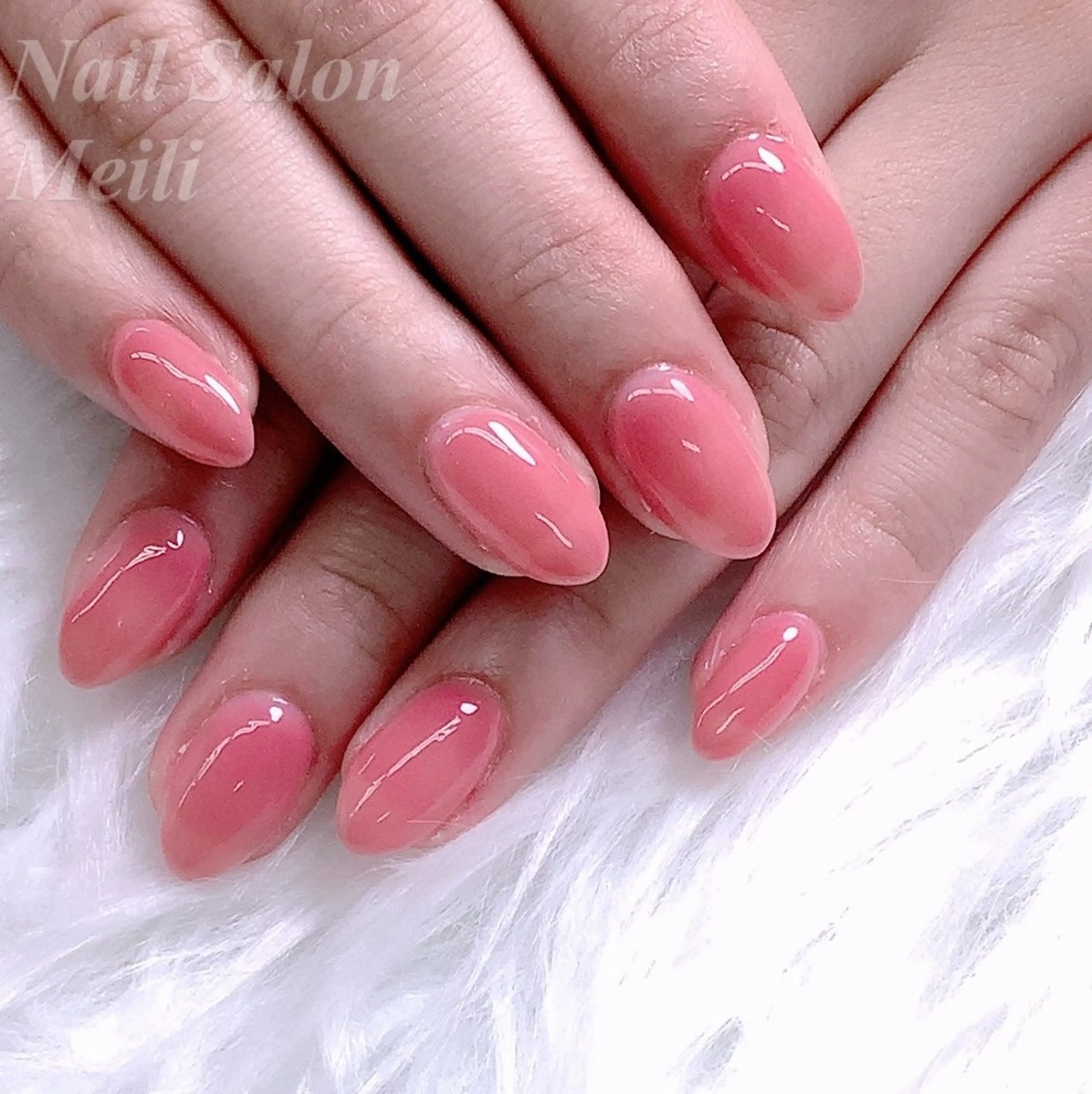 ネイル ワンカラーネイル シンプルネイル ハンドネイル NAILSALON MEILIのネイルデザイン