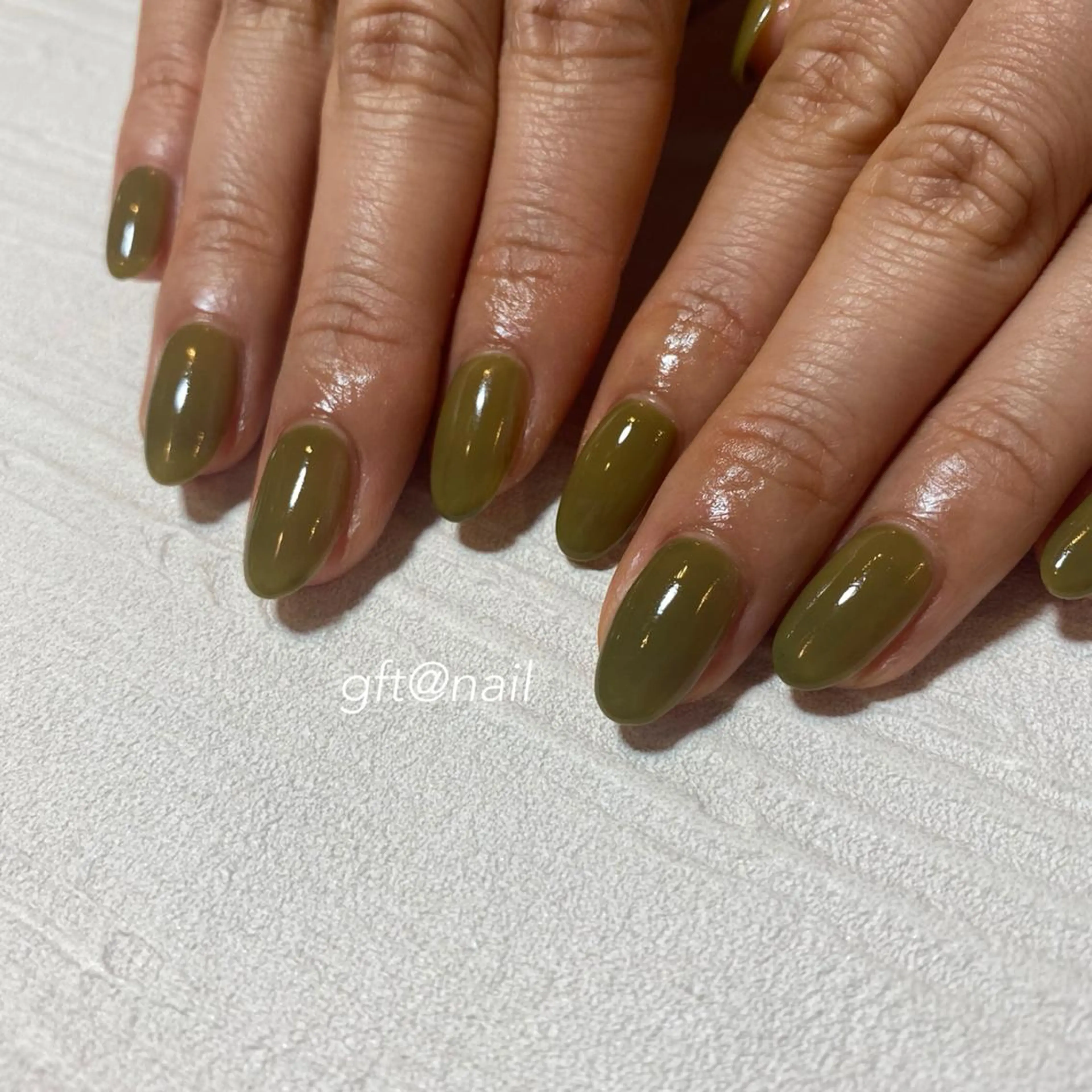 ネイル グリーン 春ネイル ハンドネイル etorca nailのネイルデザイン