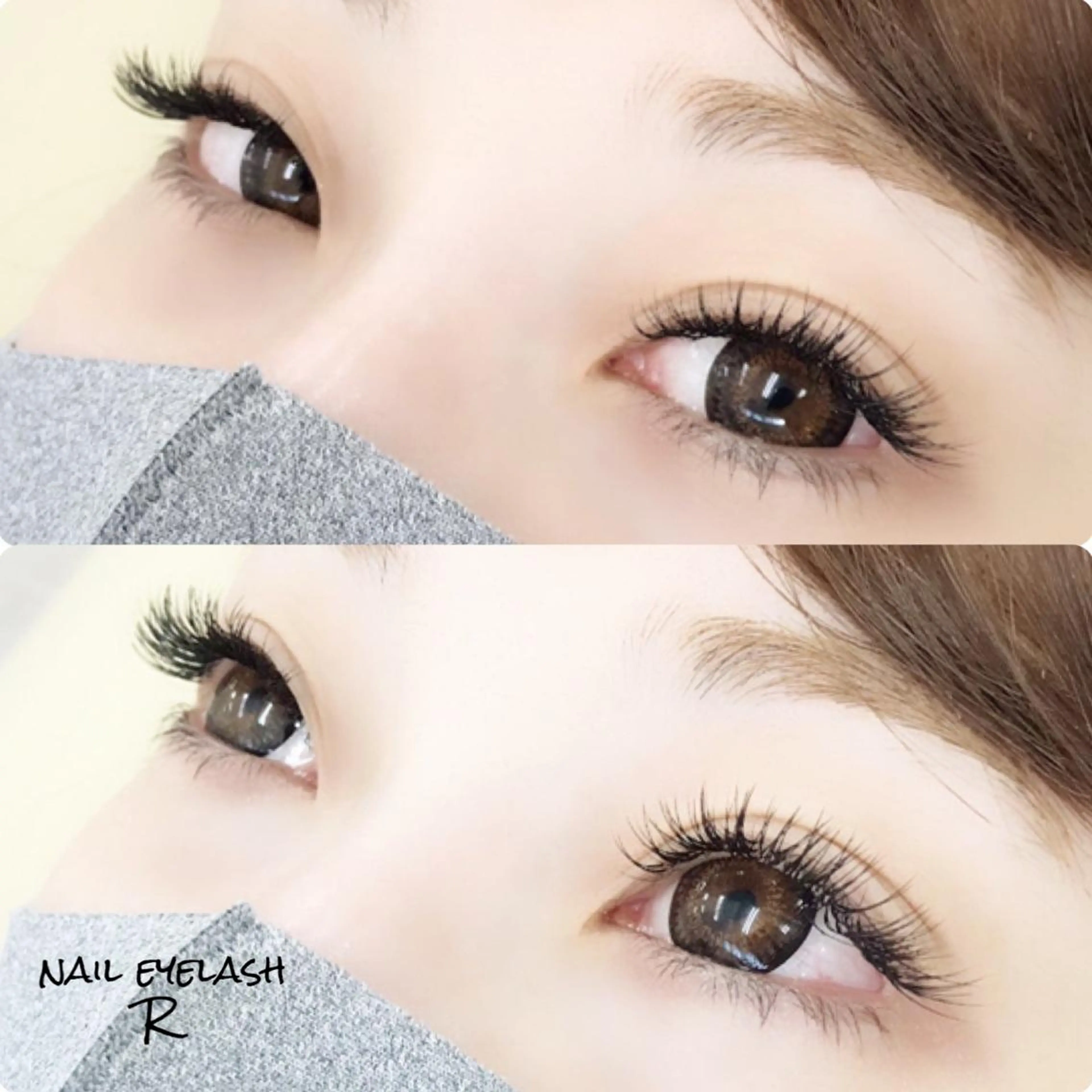 マツエク・マツパ 束感まつ毛 eyelash R𓇼eri🐈️のマツエク・マツパデザイン
