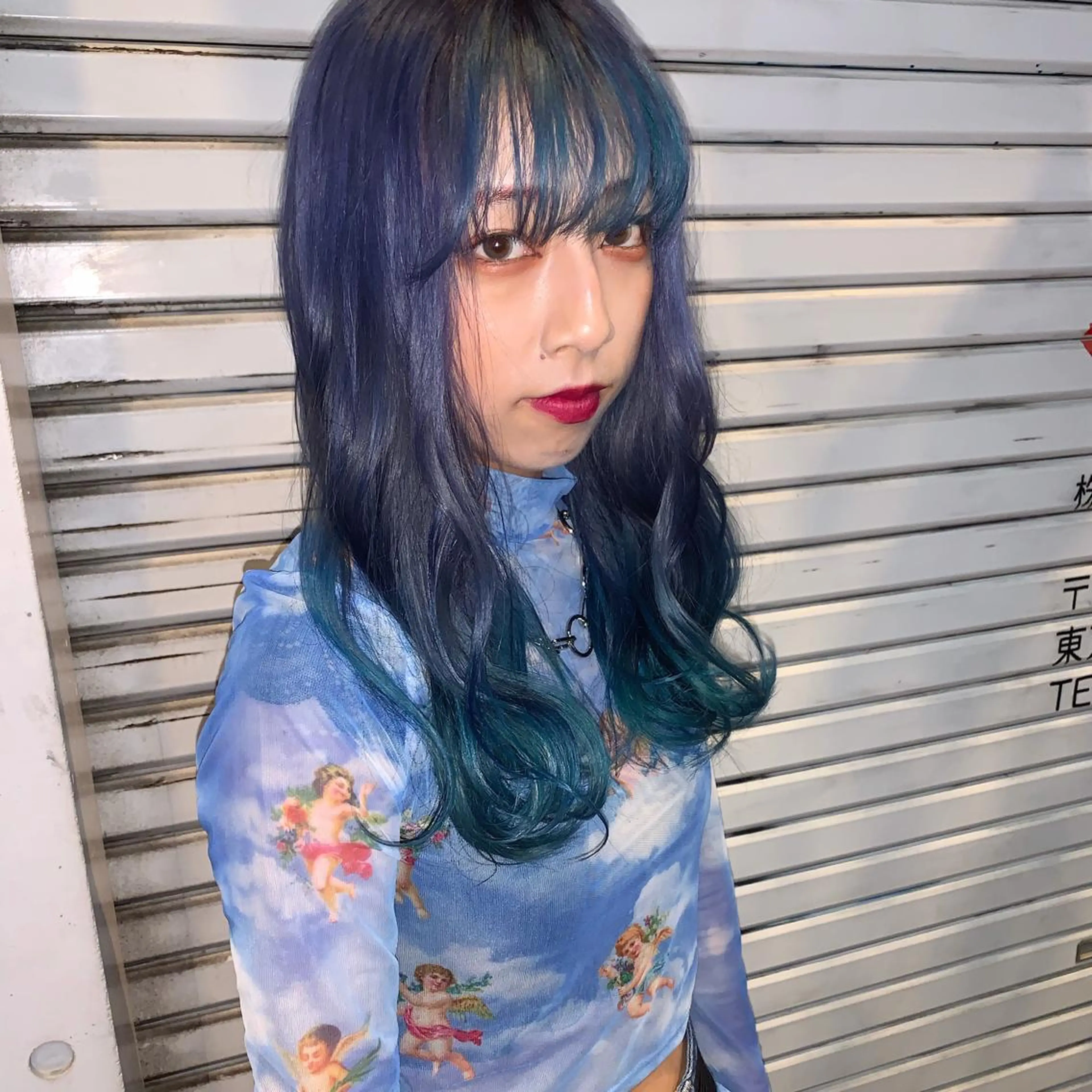 ロング カラー ピンクベージュ/新潟 万代/高橋桃葉🍑のヘアスタイル