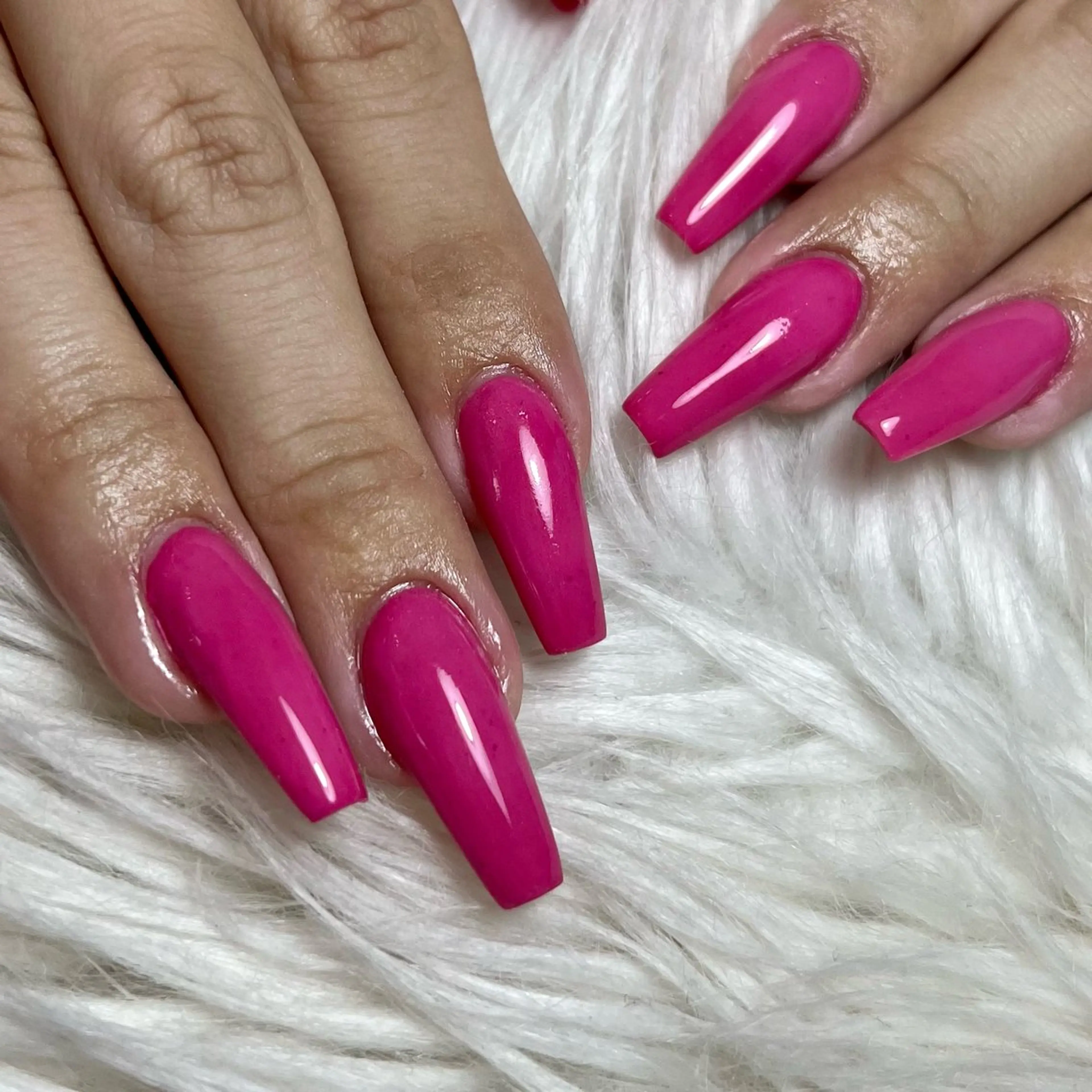 ネイル ワンカラーネイル スカルプネイル feel ♡︎ remiのネイルデザイン