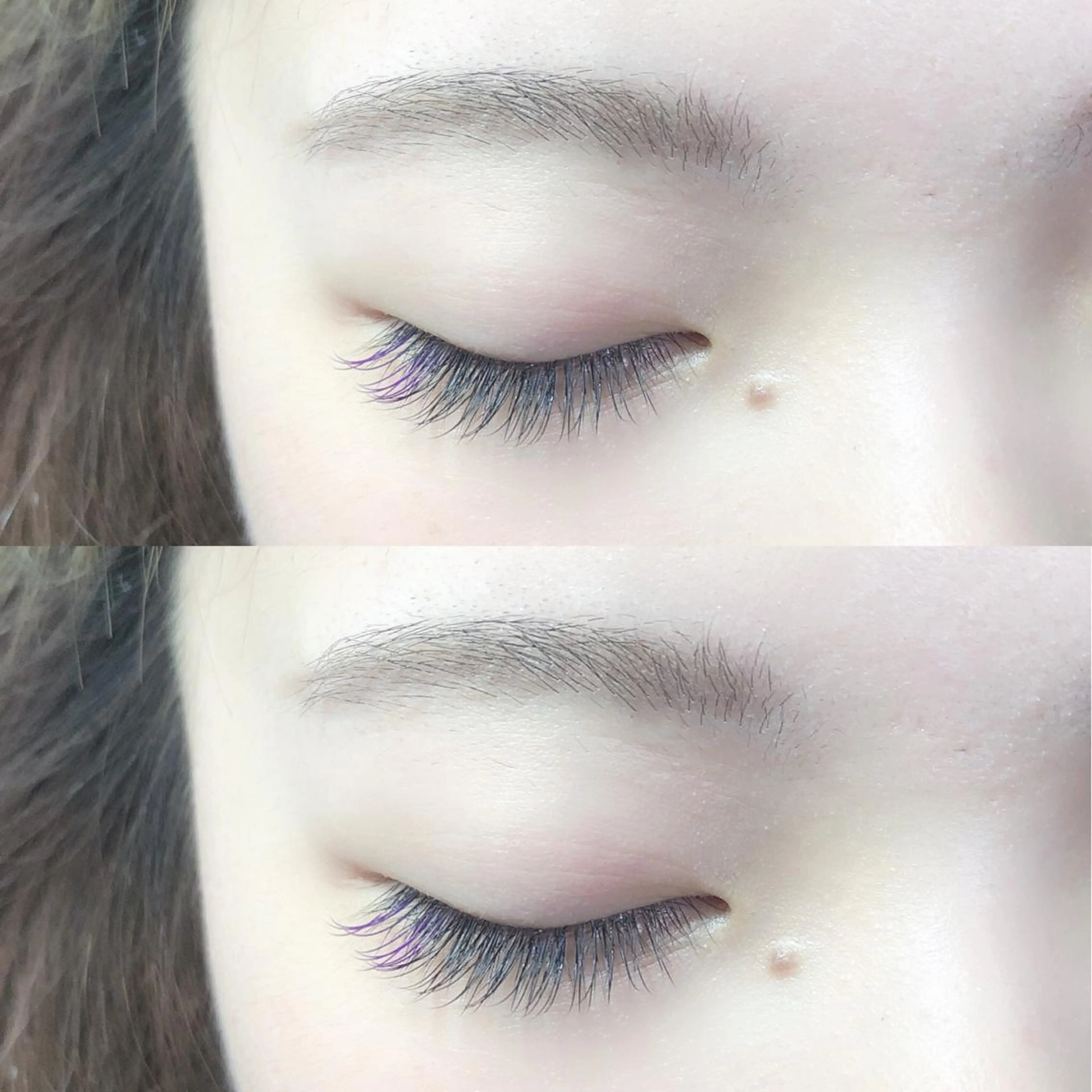 セーブル100本+ポイントカラー💜の写真