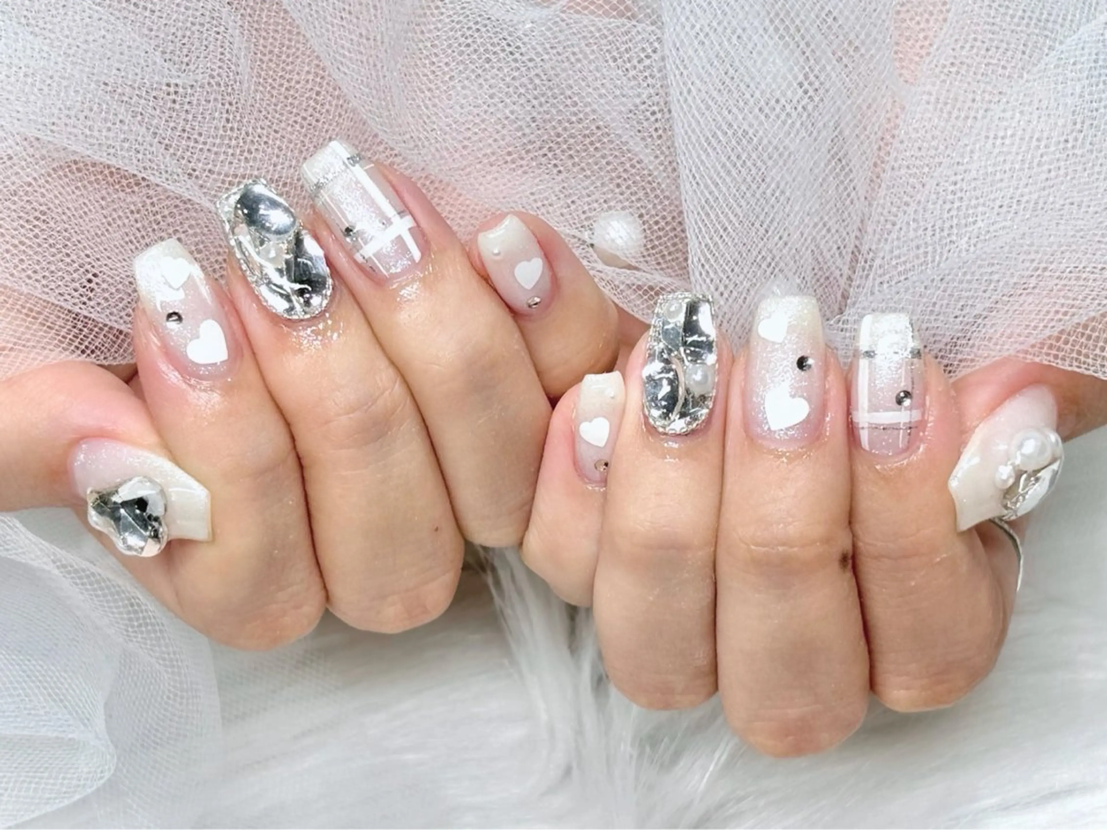 ネイル Nail Salon Ricel所属・WAKANA ‎𖤐 ̖́-‬のネイルデザイン