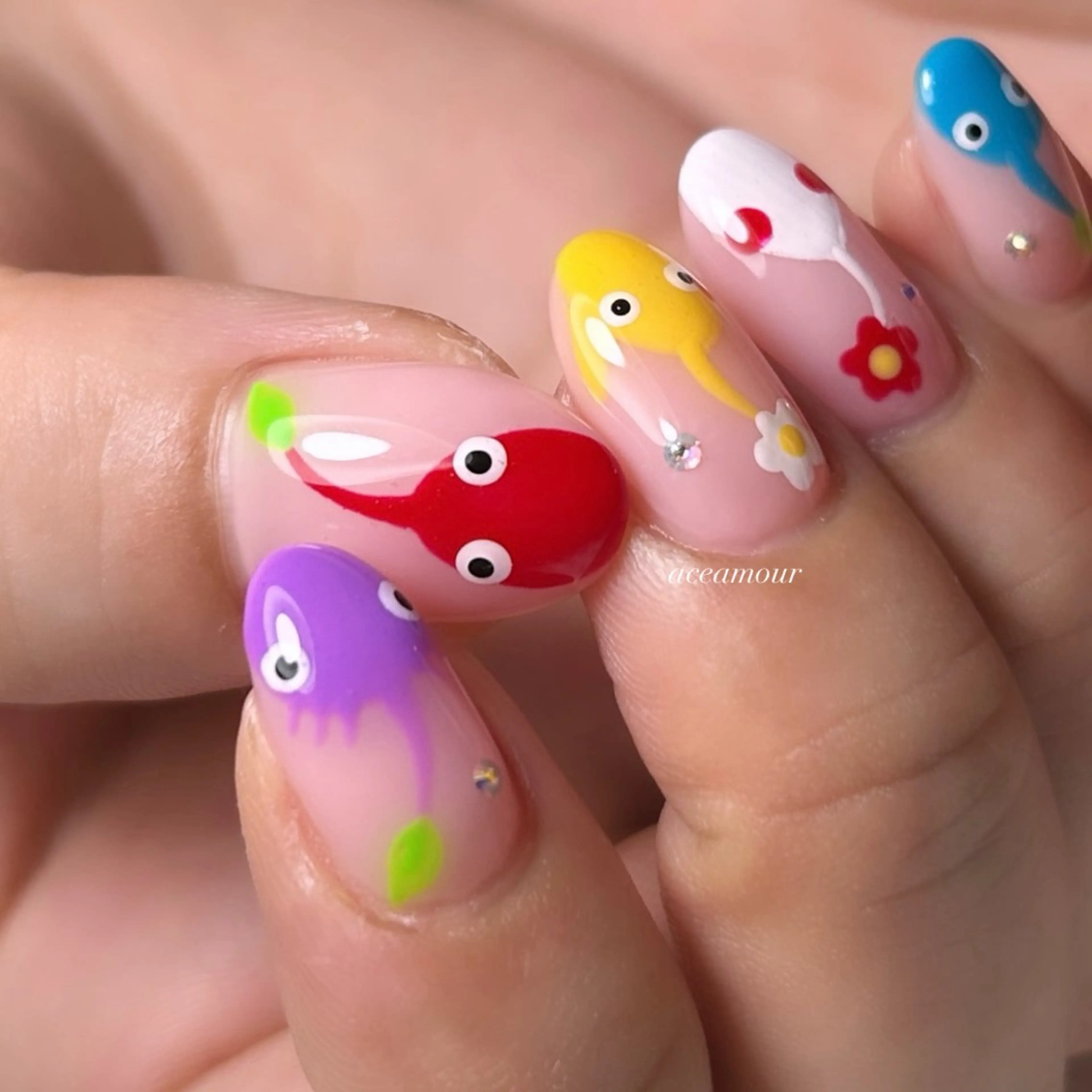 ネイル ネイル/耳つぼ /新ホワイトニングのネイルデザイン