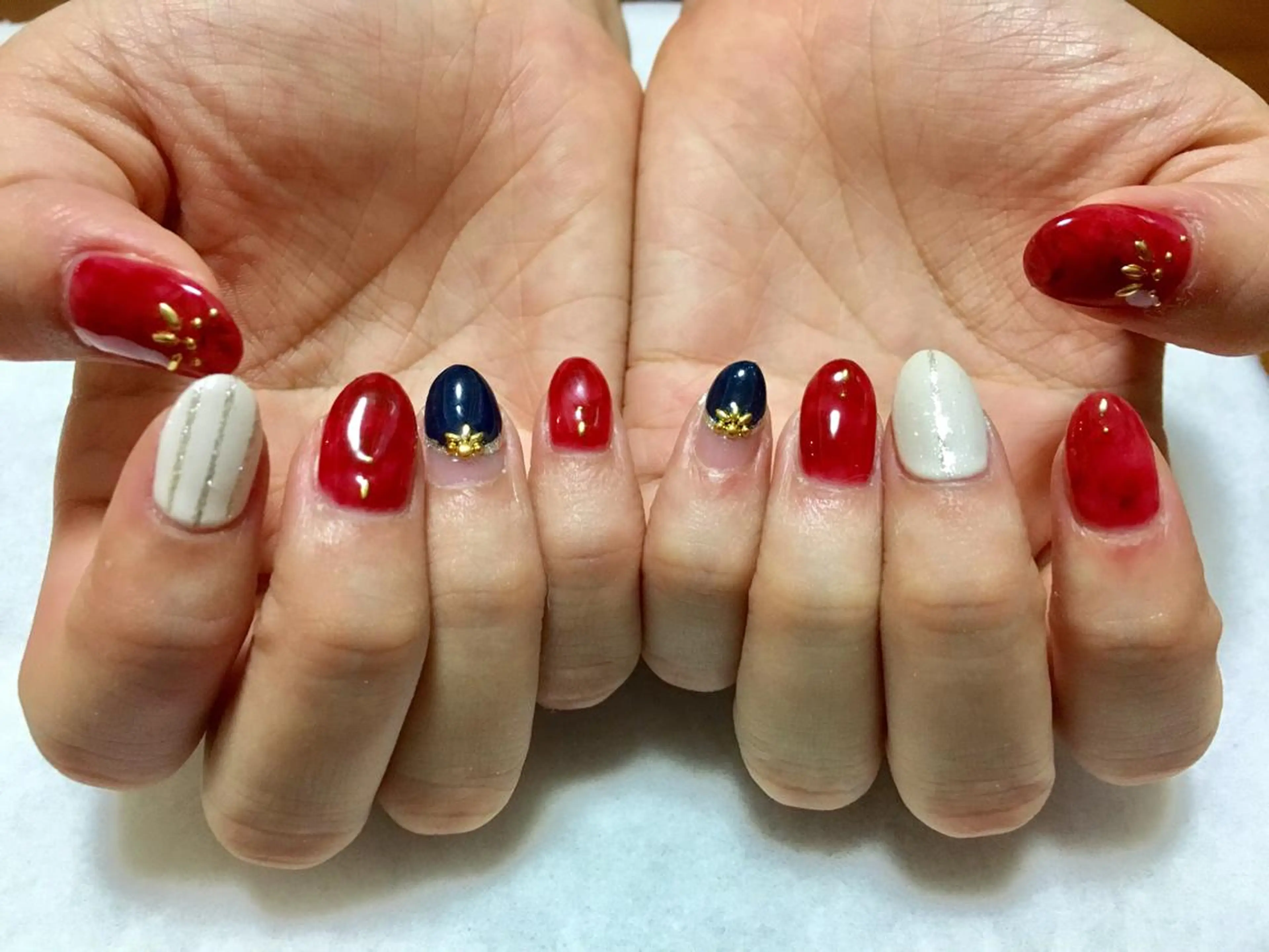 ネイル 佐藤 まりえのネイルデザイン
