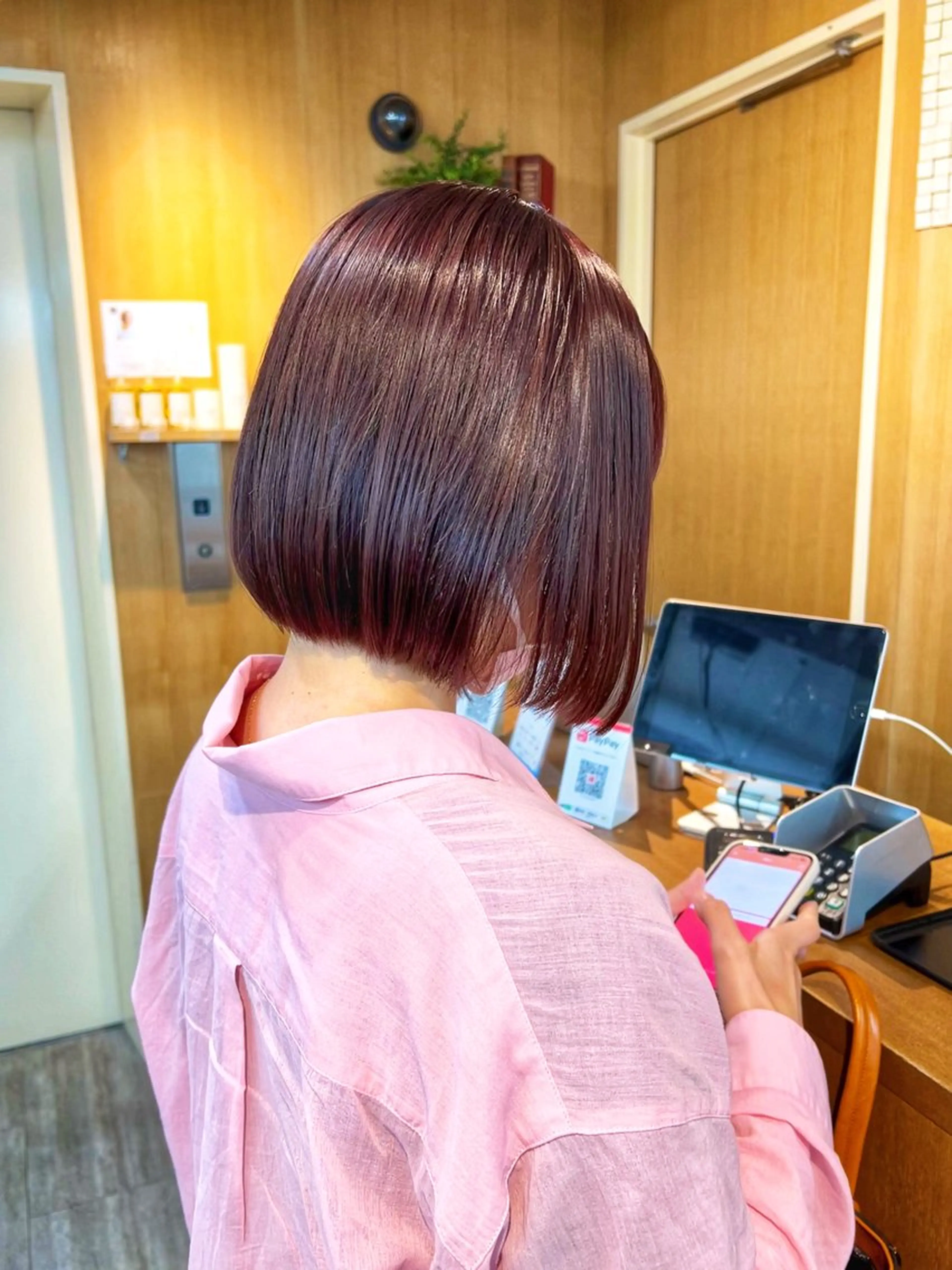 ショート カラー 透明感カラー/ イルミナカラーヒロキのヘアスタイル