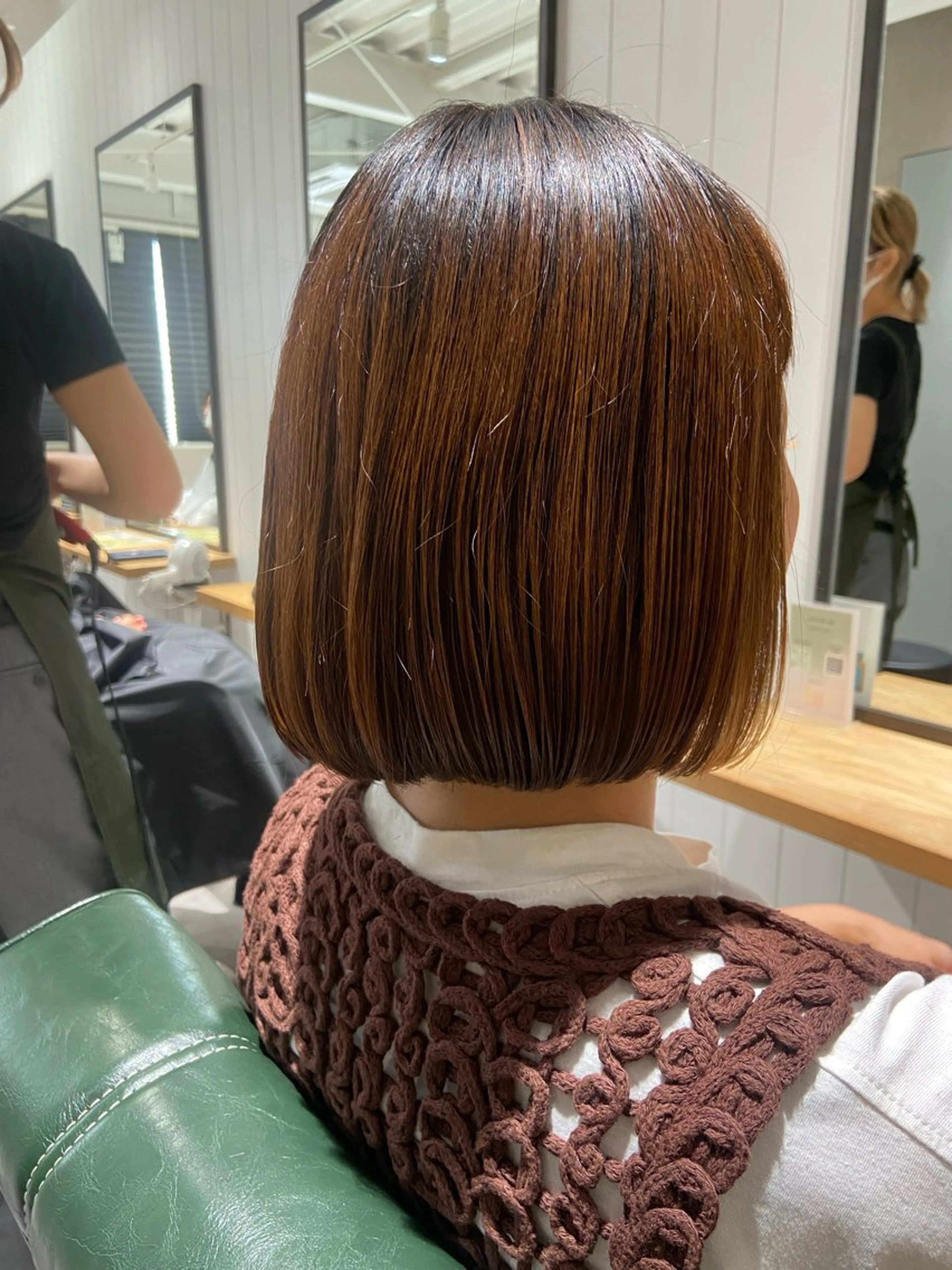 ショート 髪質改善/オオイシ ナツミのヘアスタイル