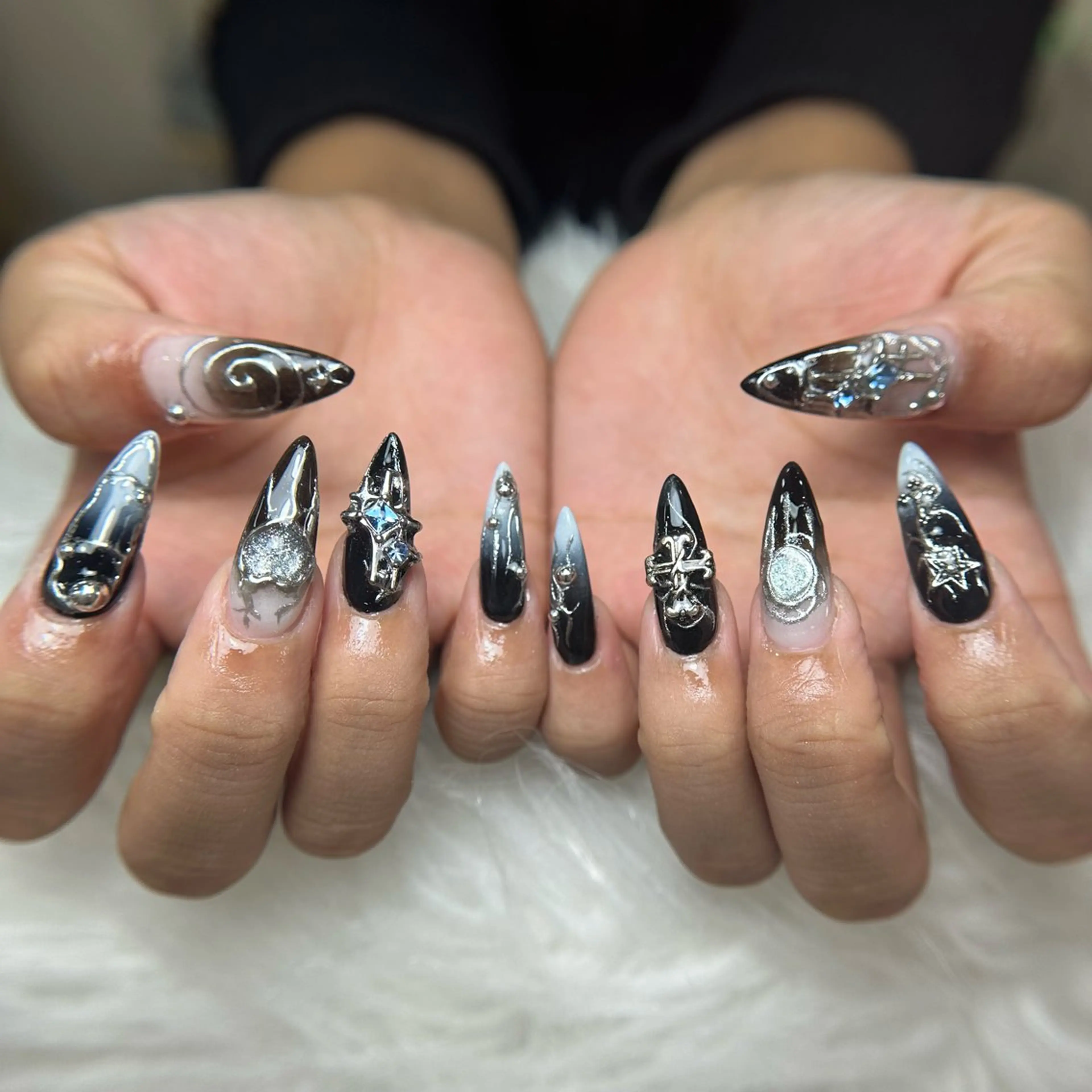 ネイル 長さ出し ジェルネイル 持ち込み オフィスネイル ワンカラーネイル ハンドネイル Michi_Nails_Salon所属・Michi Nail Staffのネイルデザイン