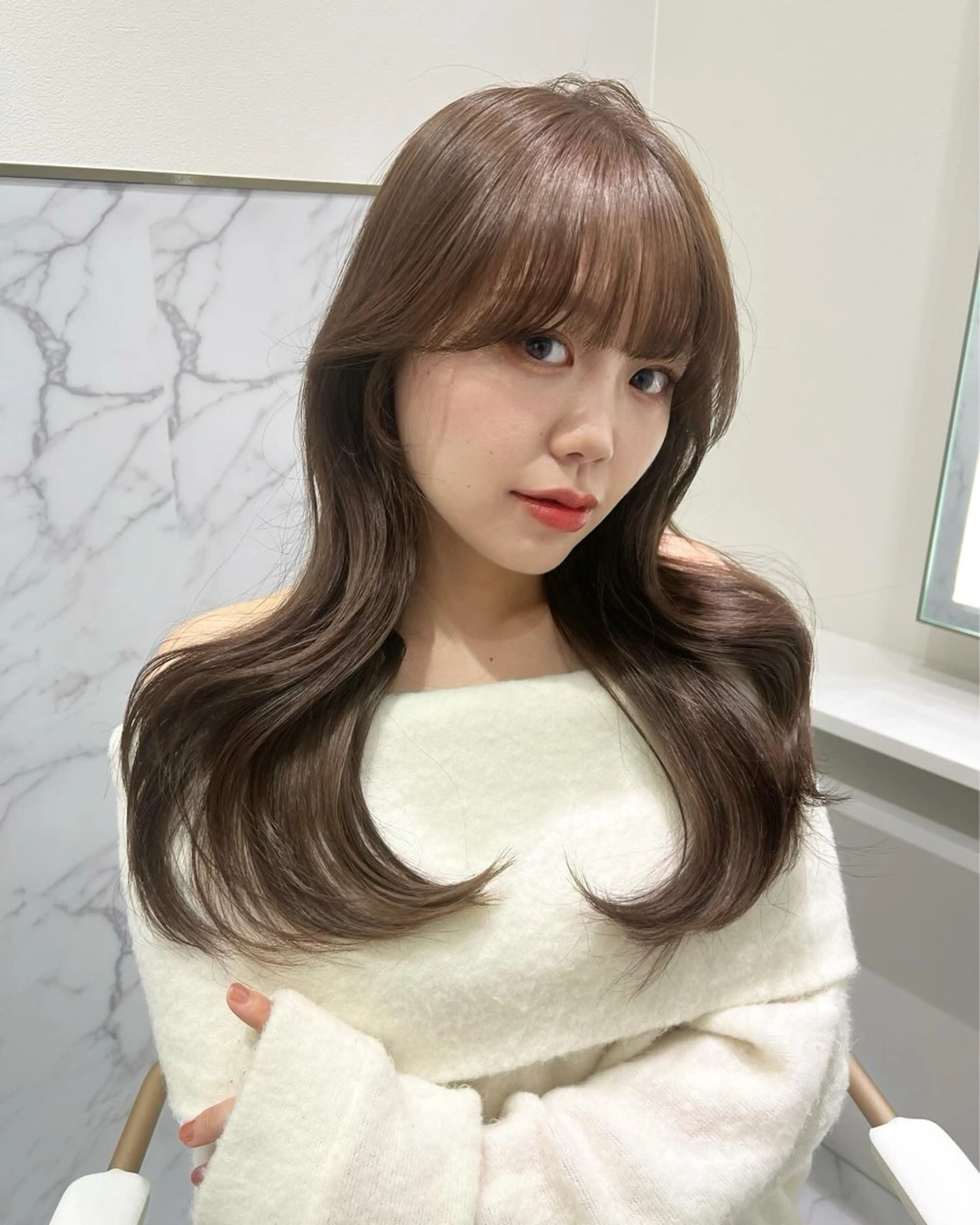 🩷土日祝限定🩷1番人気メニュー🙌🏻【ワンカラー】+【Aujua 4stepトリートメント】+【カット】の写真