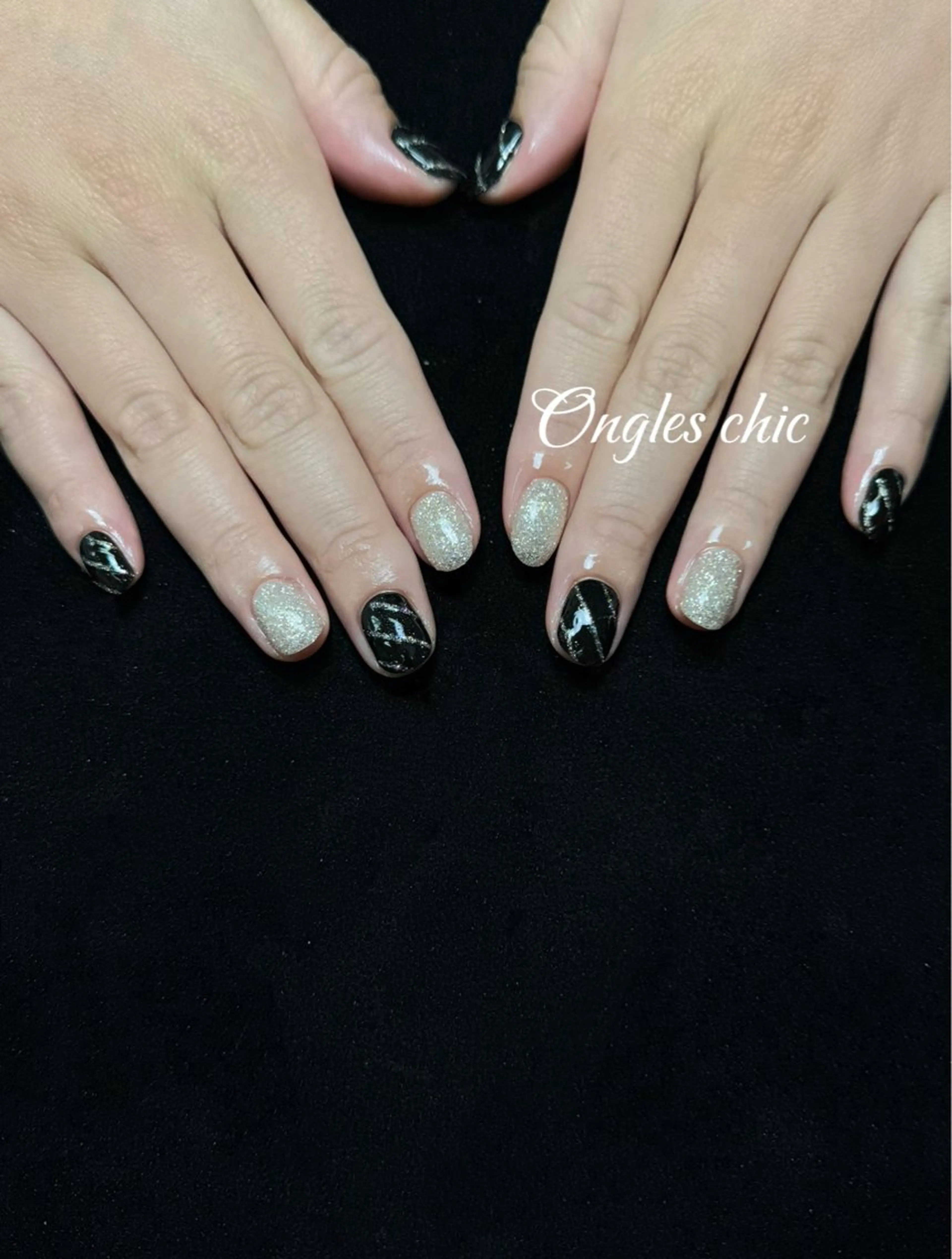 ネイル ハンドネイル ongles chicのネイルデザイン
