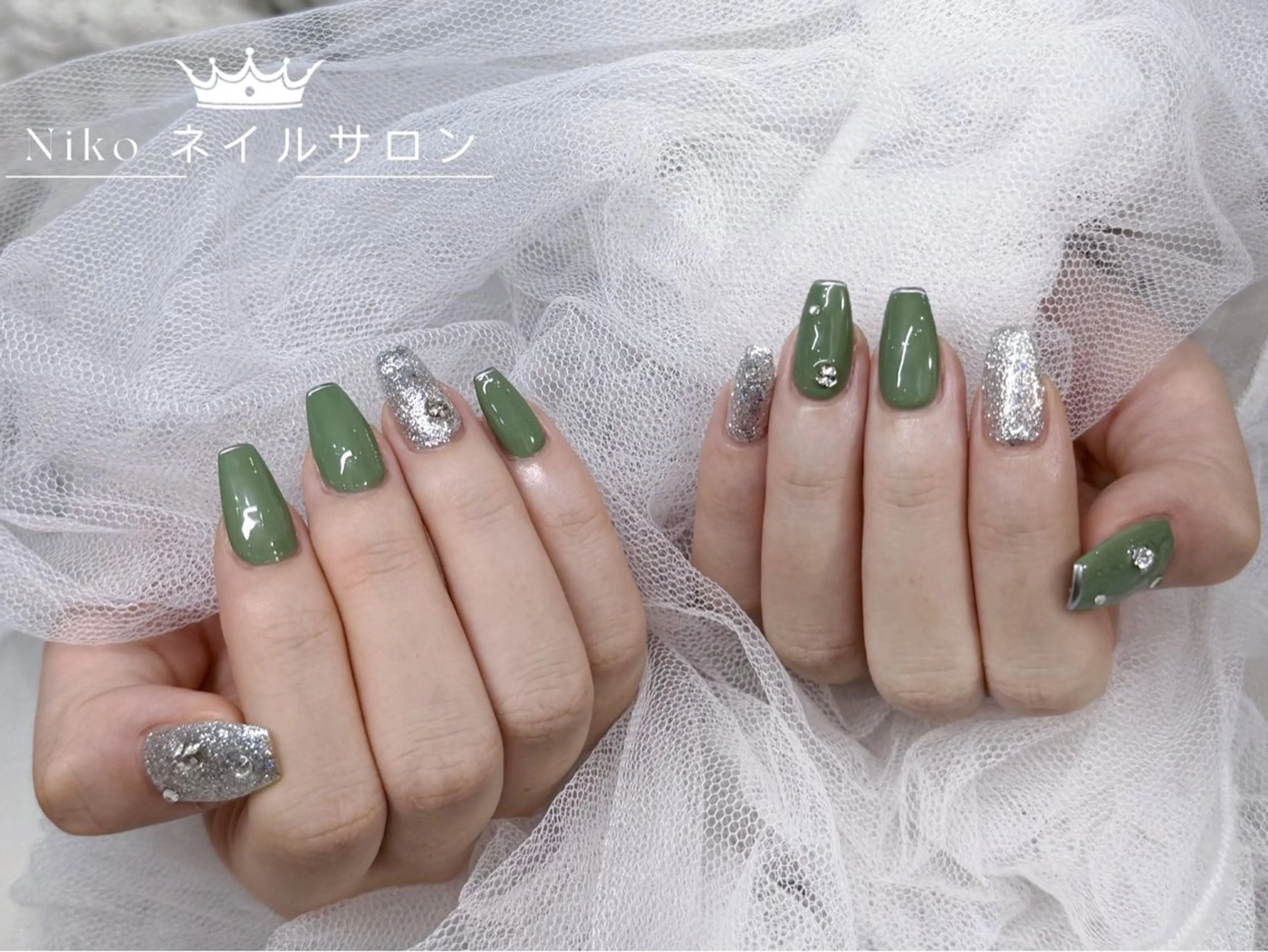 ネイル 長さ出し フットネイル フレンチネイル ジェルネイル 韓国ネイル ハンドネイル Nikoネイルサロン 高田馬場店のネイルデザイン