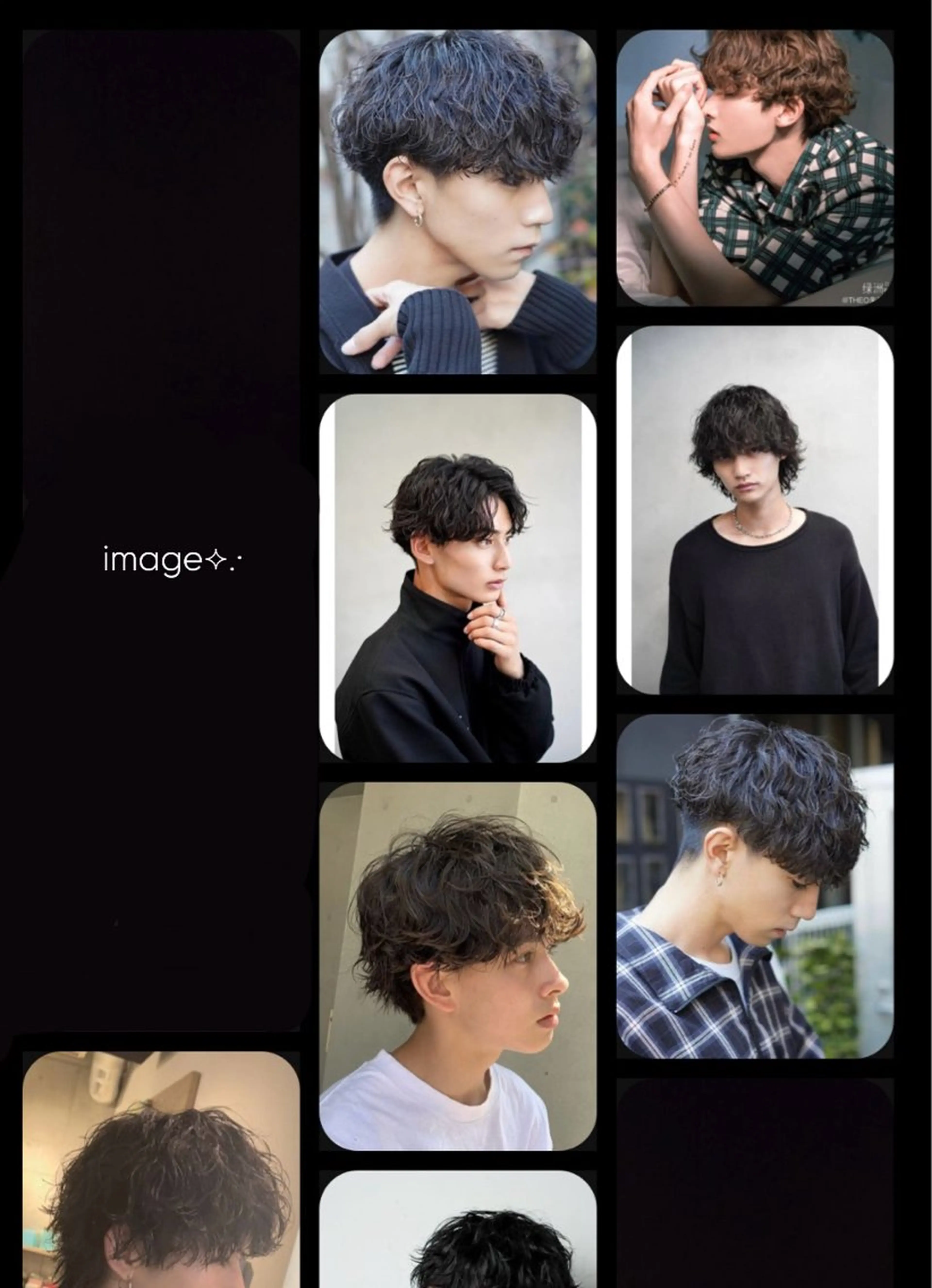 パーマ メンズ メンズパーマ 田中 美月のヘアスタイル