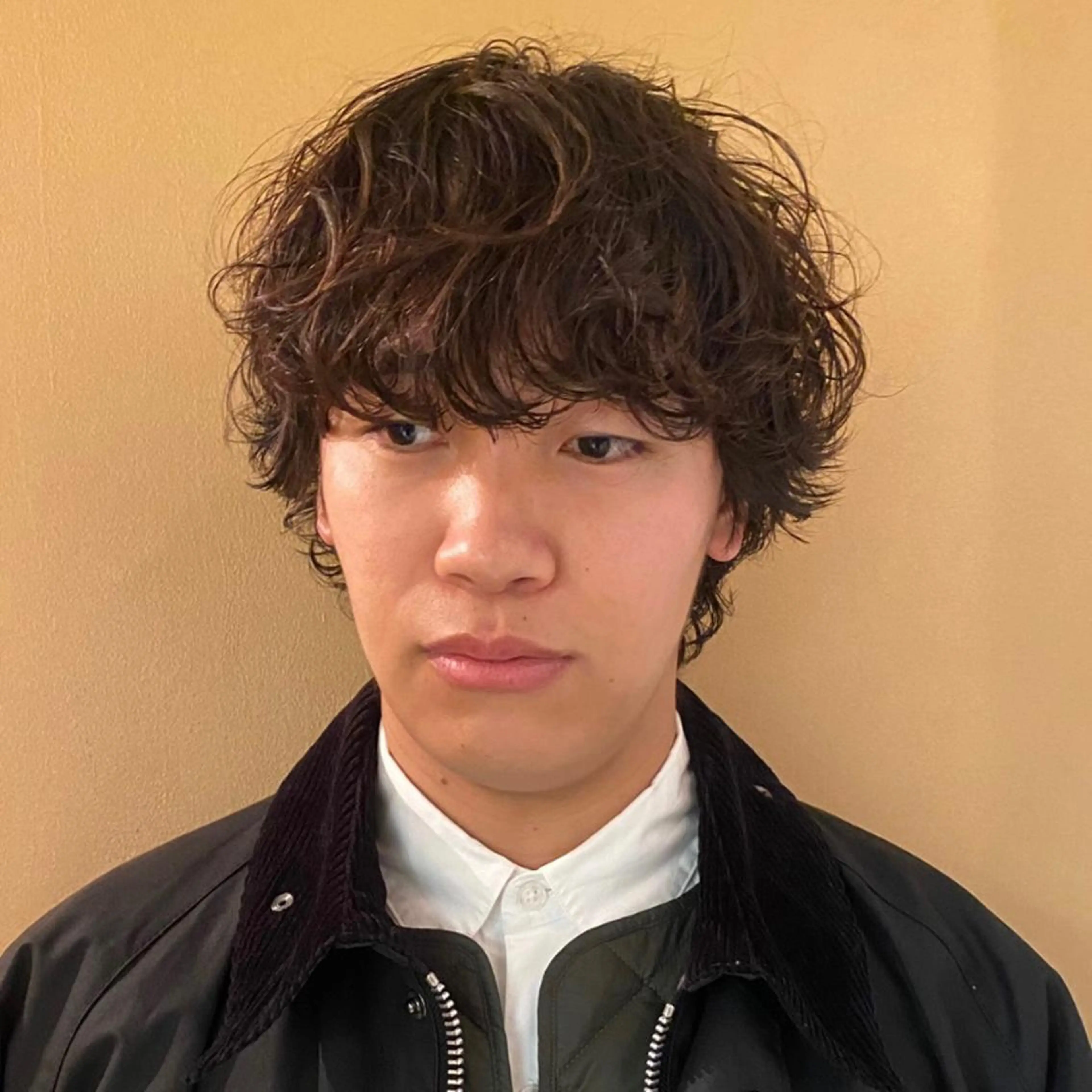 ショート パーマ カット パーマ Aust hair Stella新宿所属・Yuki☺︎パーマ レイヤーカットウルフのヘアスタイル