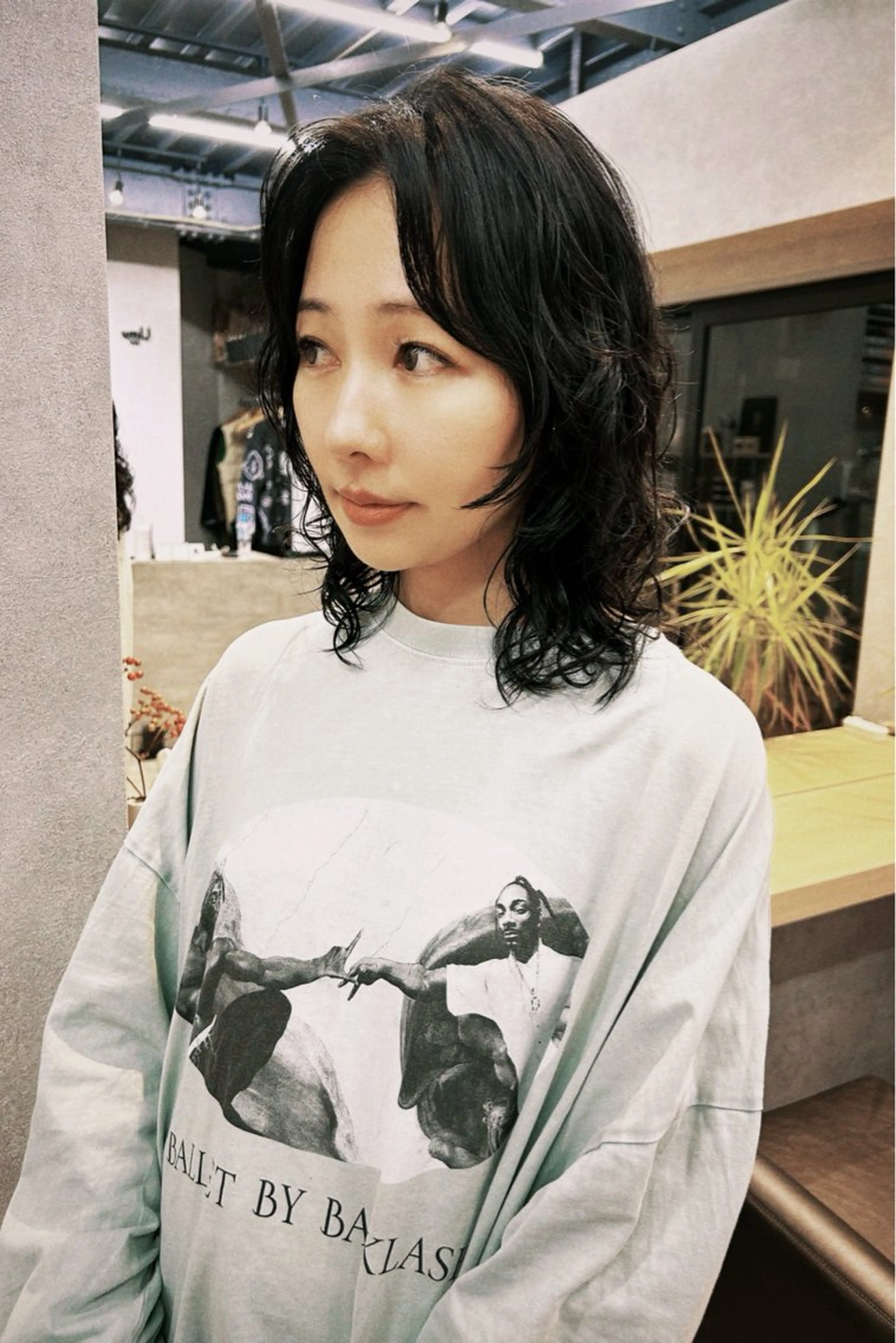 ミディアム ✳︎透明感カラー✳︎ ボブ✳︎nanaのヘアスタイル