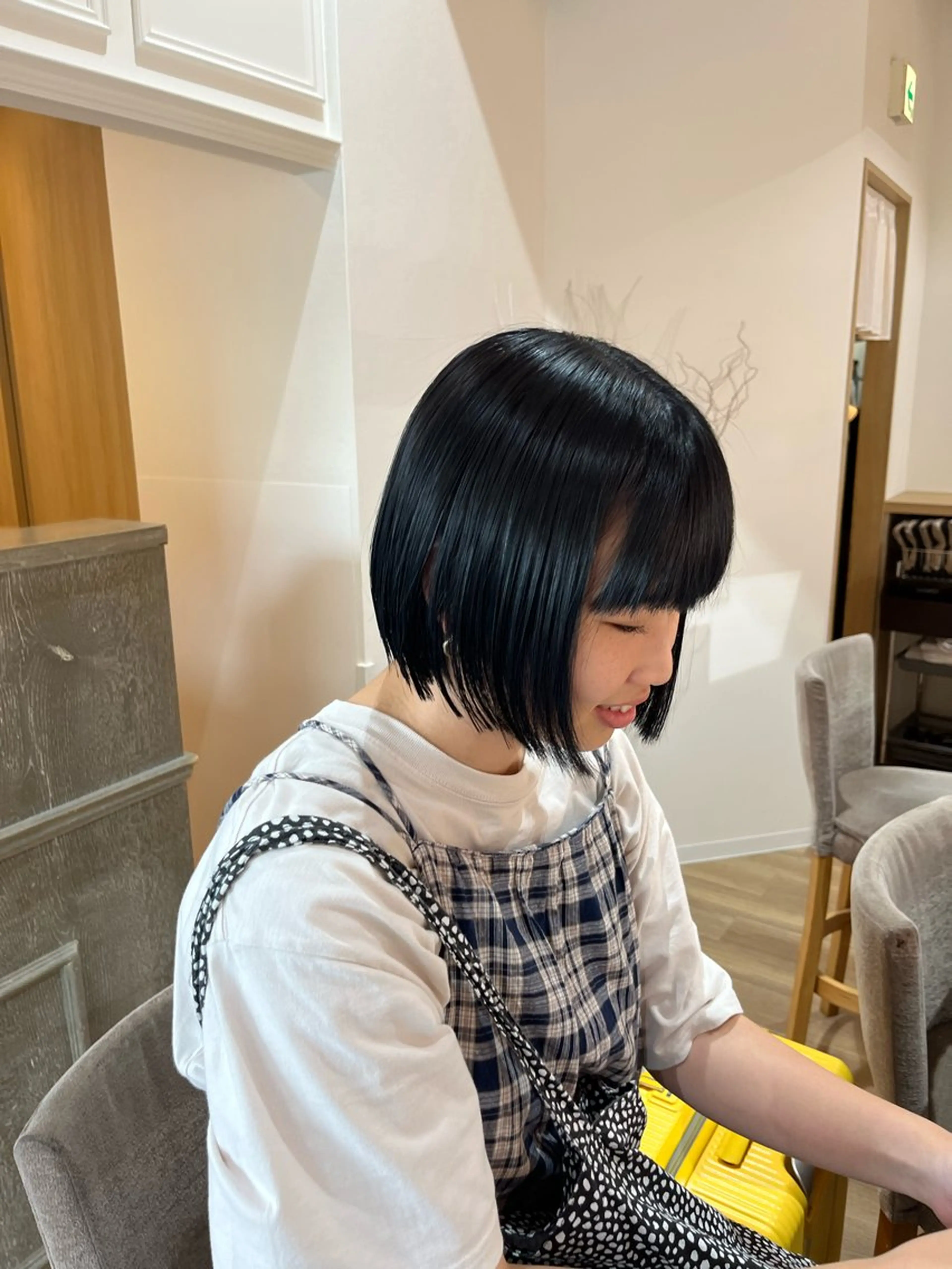カラー bisou hair スガノ　カヤノのヘアスタイル