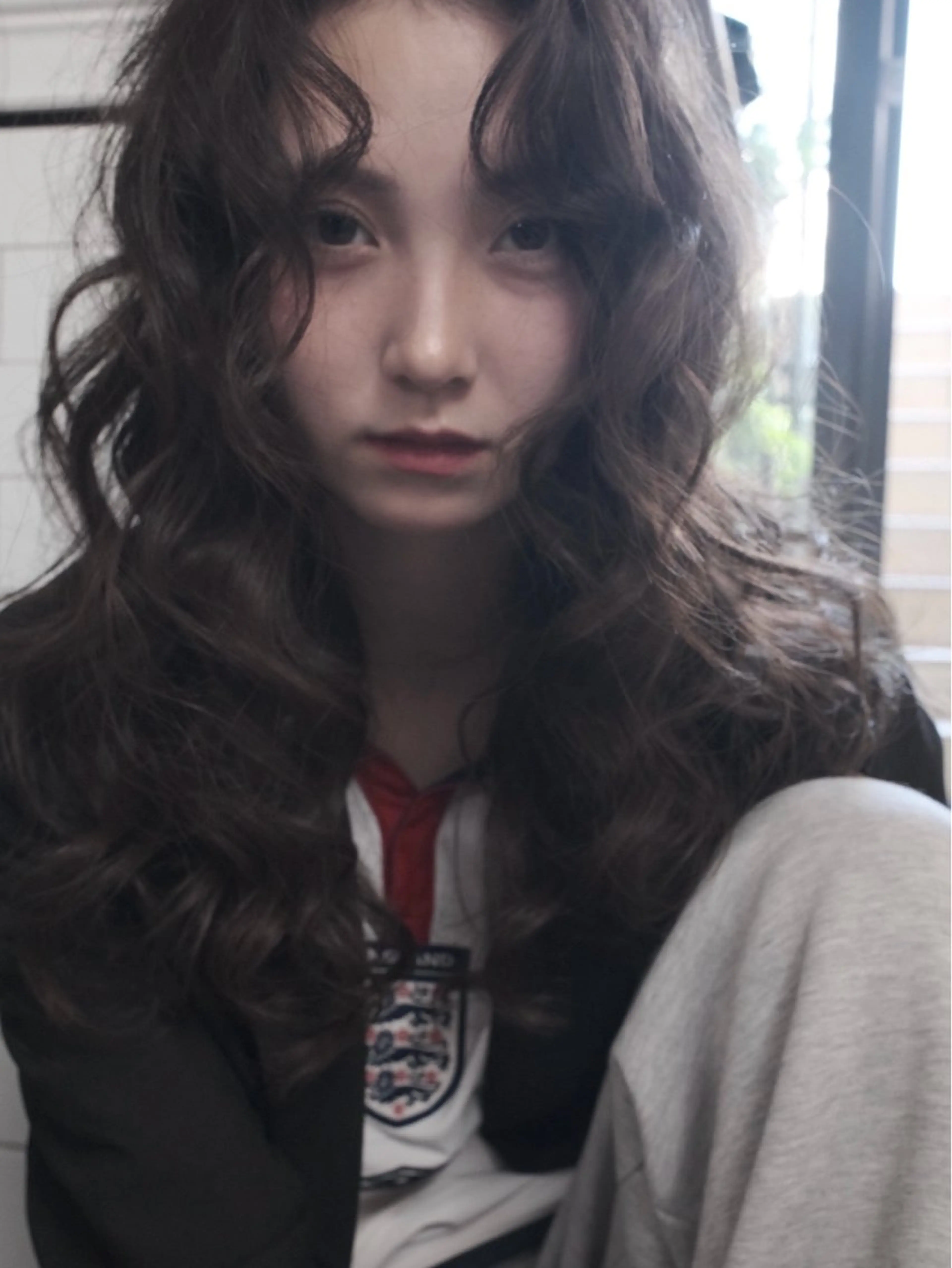 ロング パーマ ボブ レイヤーカット デジタルパーマ カット パーマ 【お洒落パーマ】 Elme　肥塚康汰郎のヘアスタイル