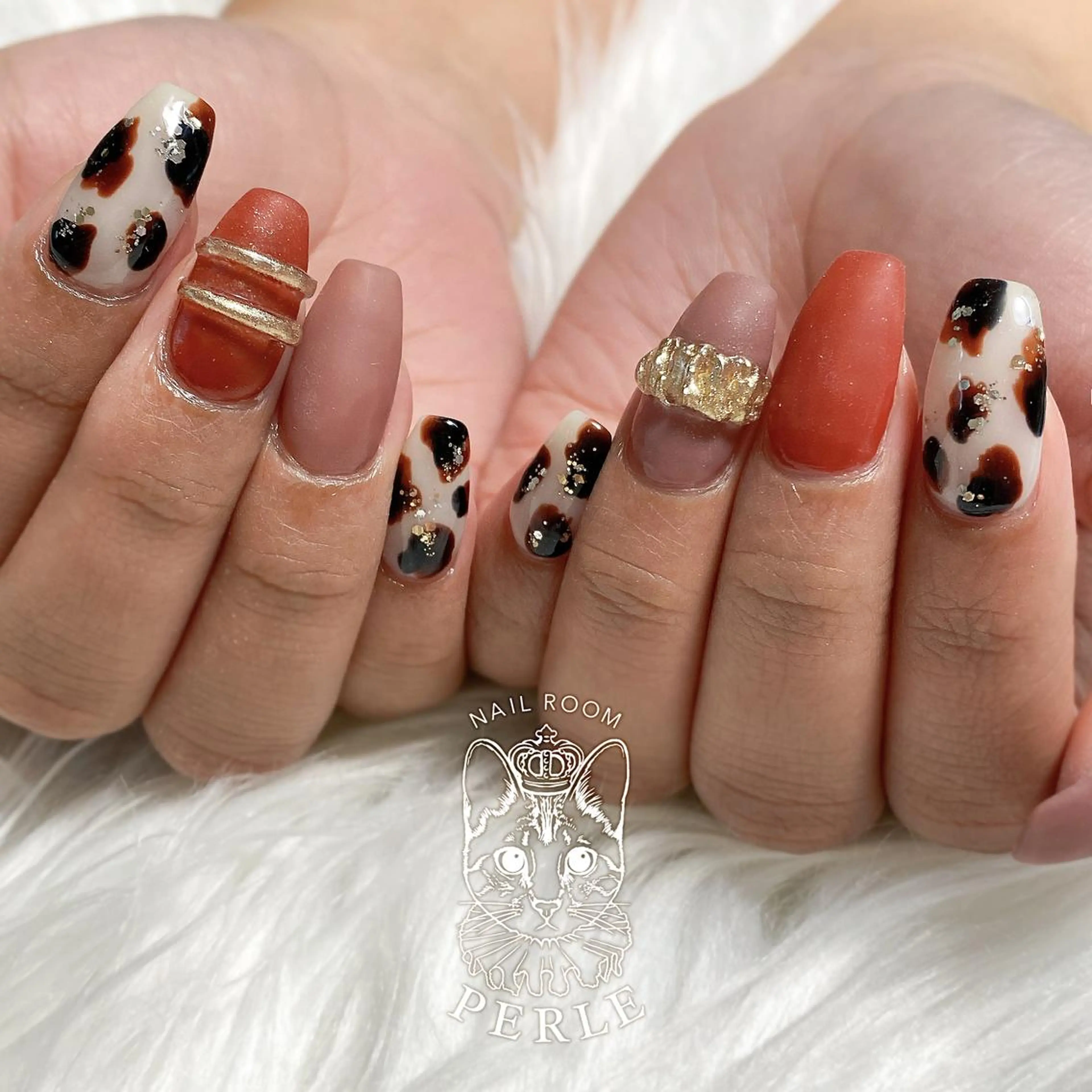 ネイル ハンドネイル nail room Perleのネイルデザイン