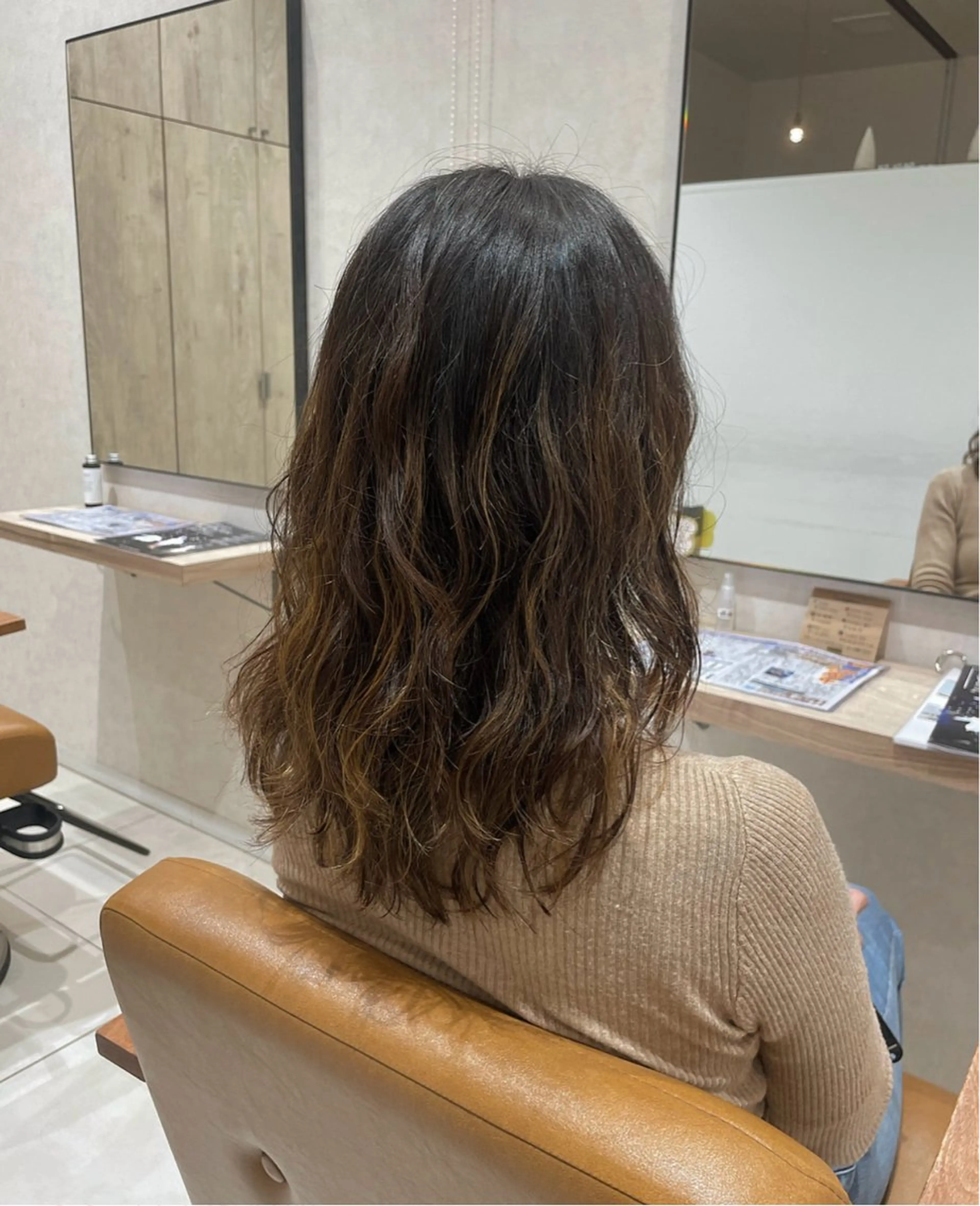 パーマ 川村 真夕のヘアスタイル