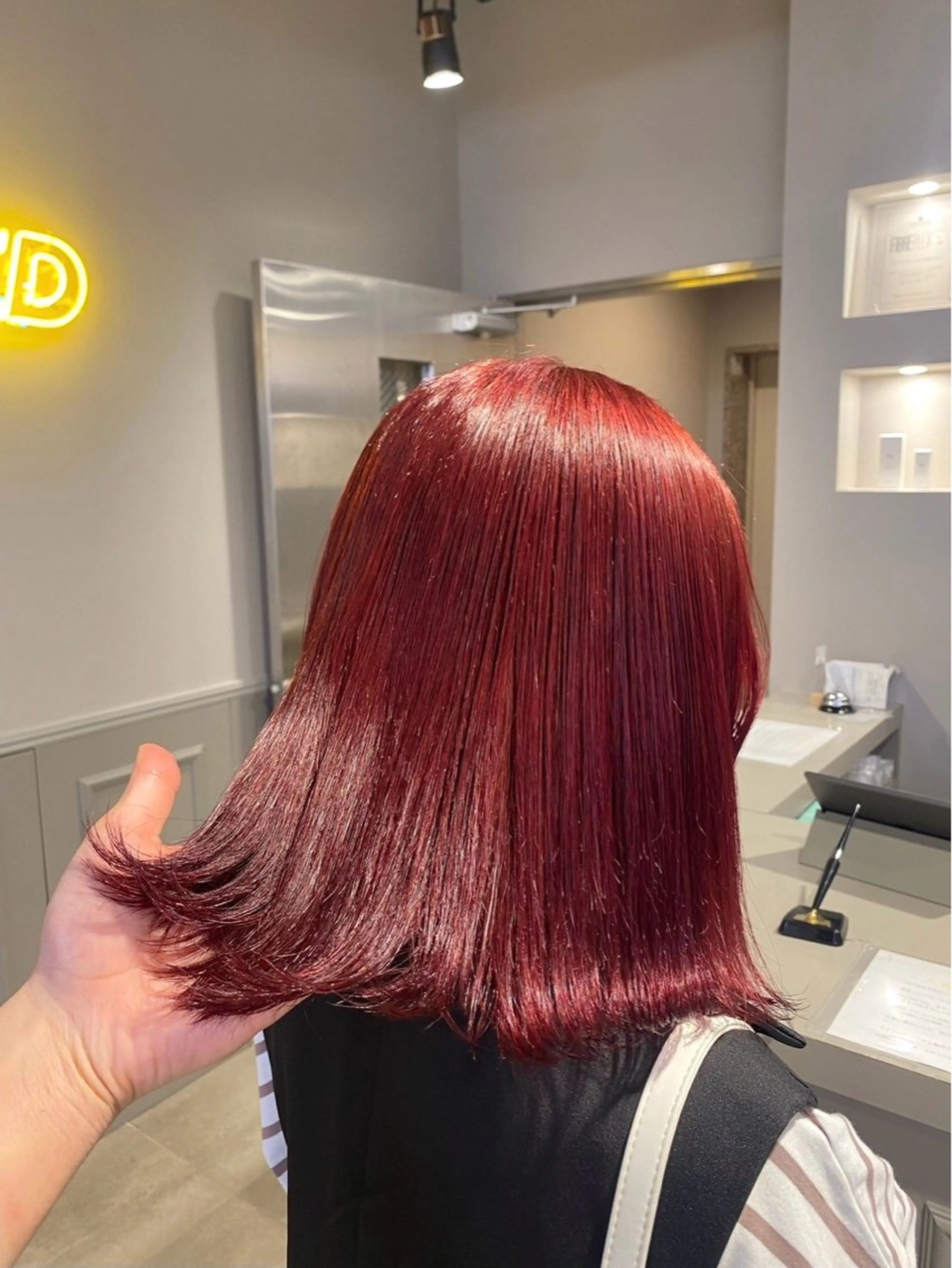 カラー 🍒暖色艶カラー 🍒FUKA🍒横浜のヘアスタイル