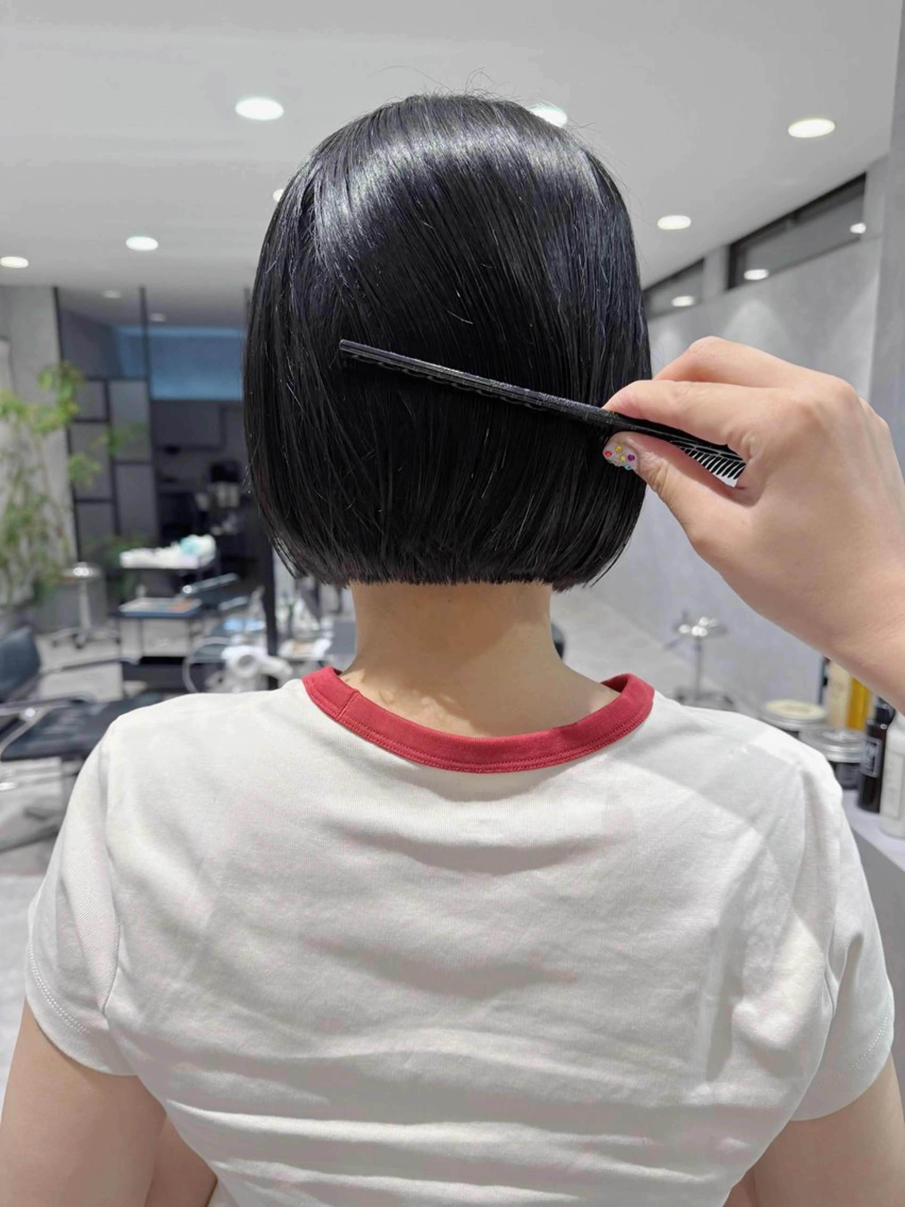 ショート 野林 夏帆のヘアスタイル