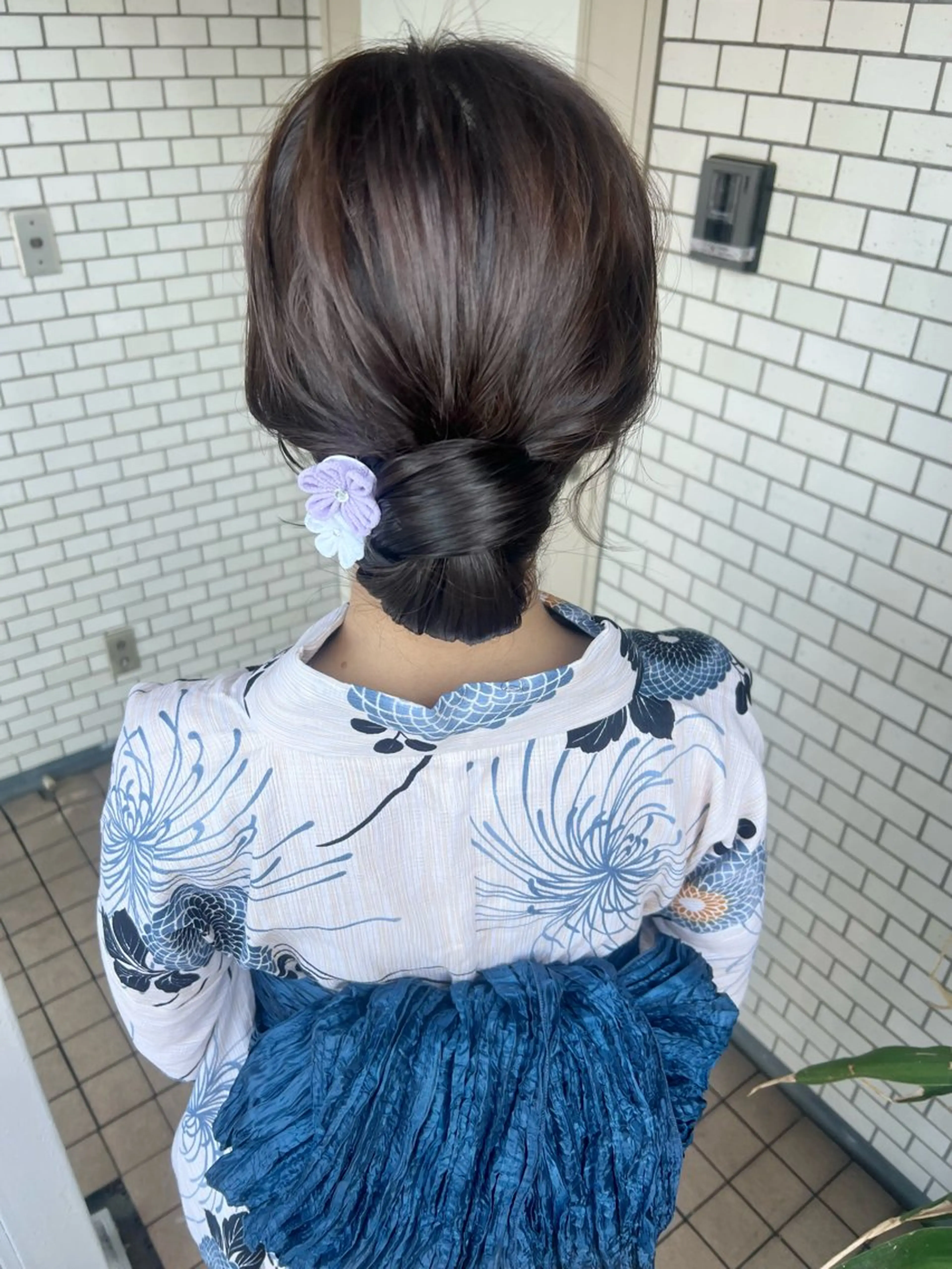 ヘアアレンジ 浴衣 大人可愛いヘアメイク 💋🧚‍♀️しずかのヘアスタイル