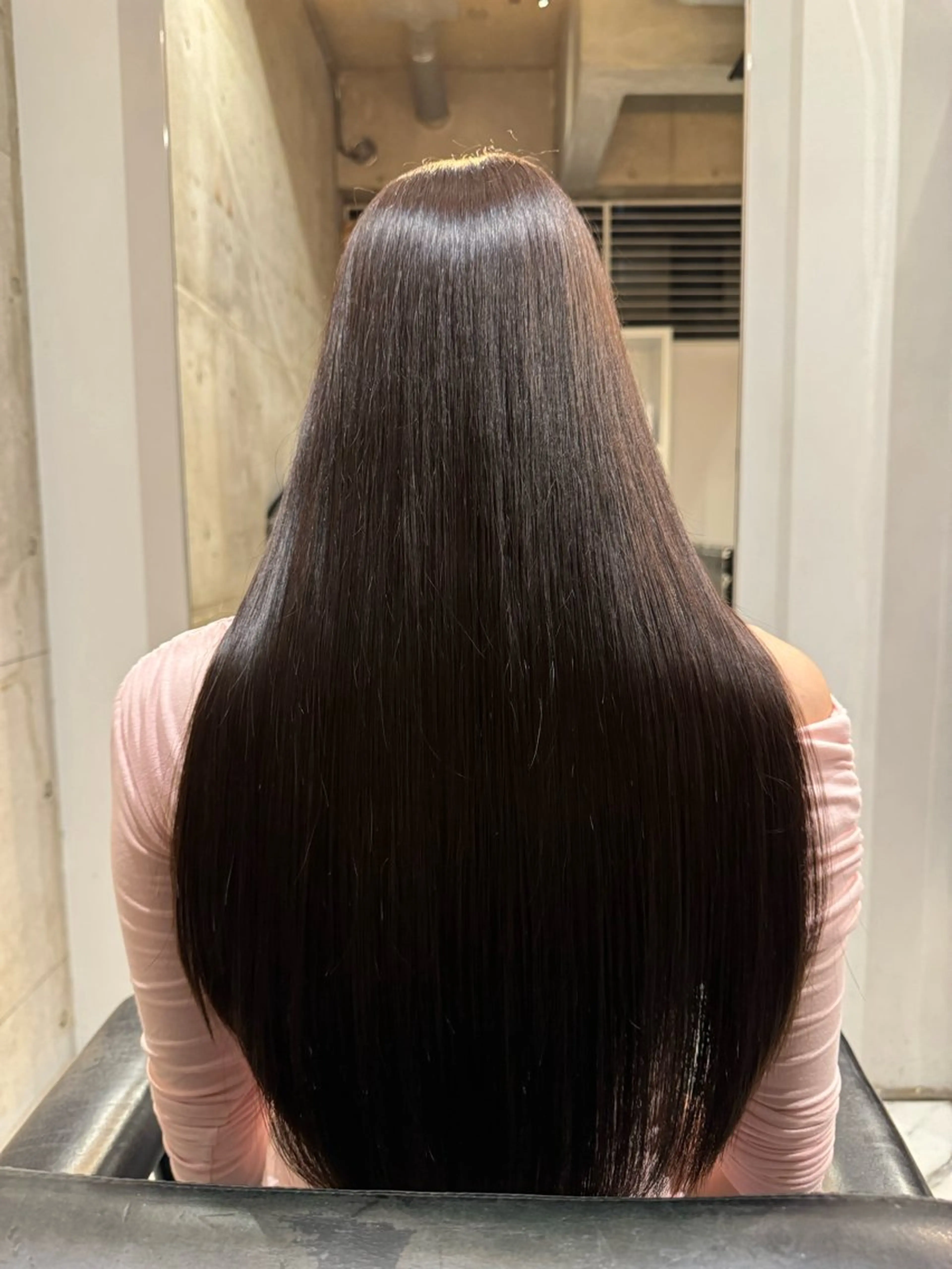 ロング 髪質改善 カット ヘアカラー トリートメント Luxe表参道 髪質改善　奈良のヘアスタイル