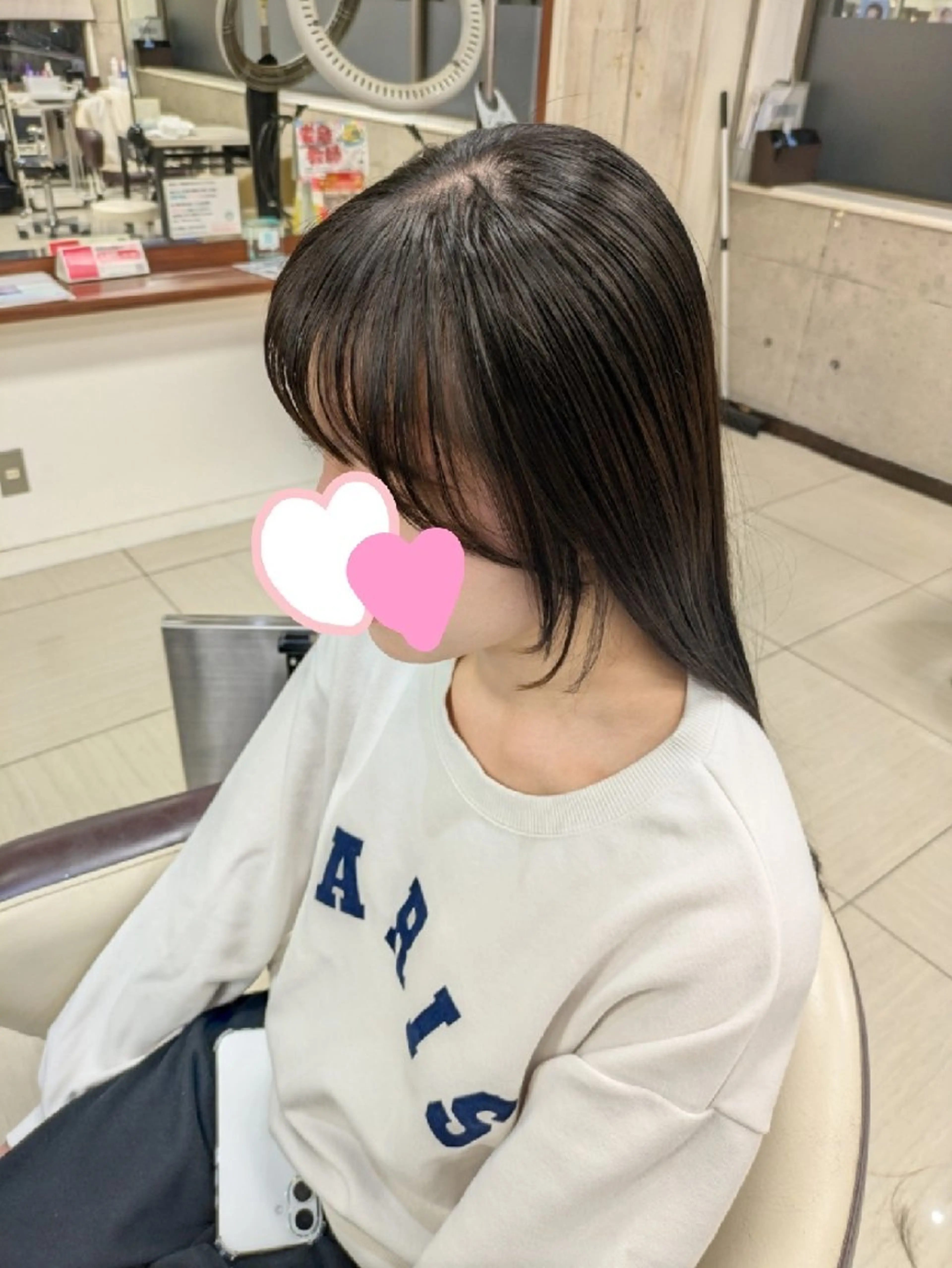 カット 小林 凜のヘアスタイル