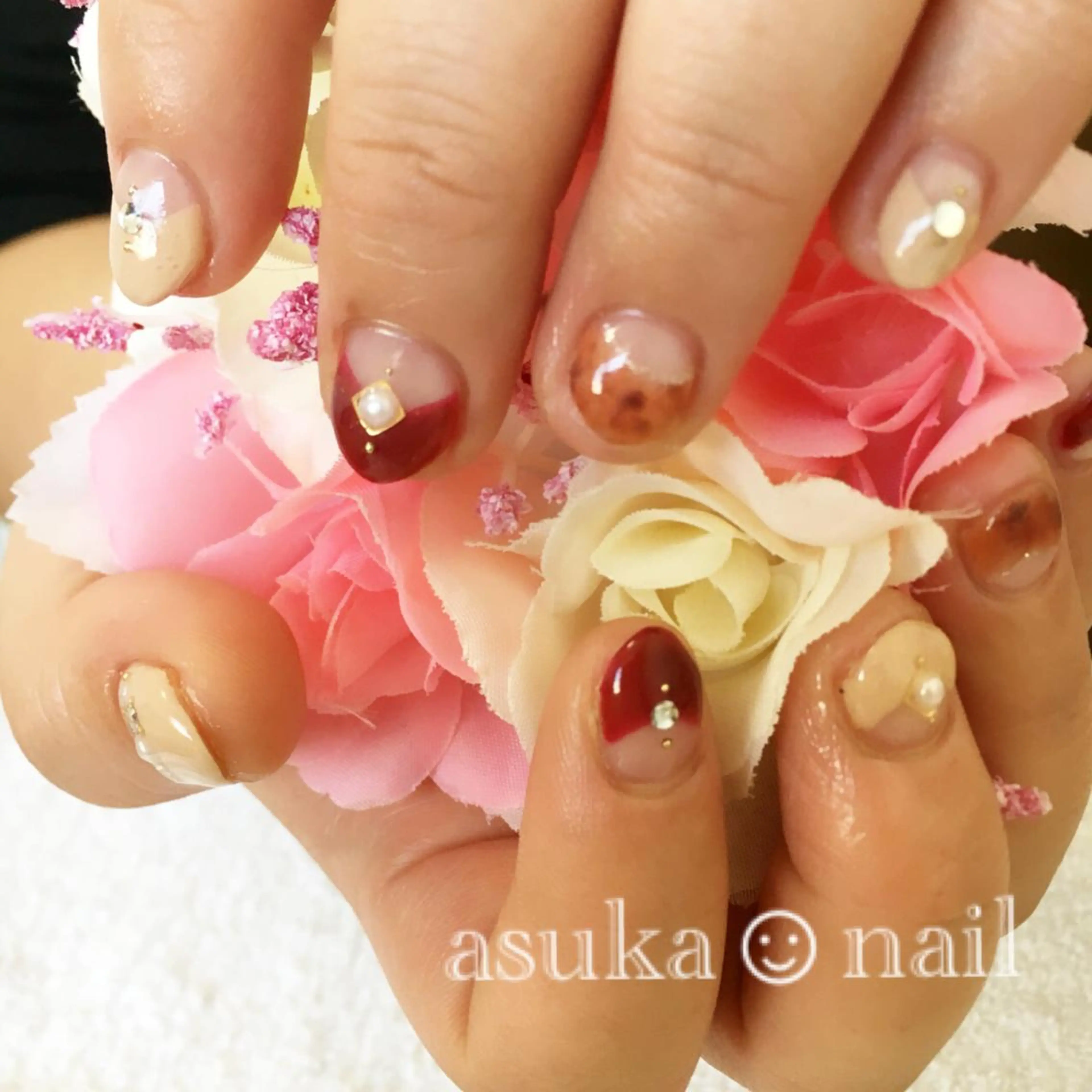 ネイル フレンチネイル La Colzaのネイルデザイン