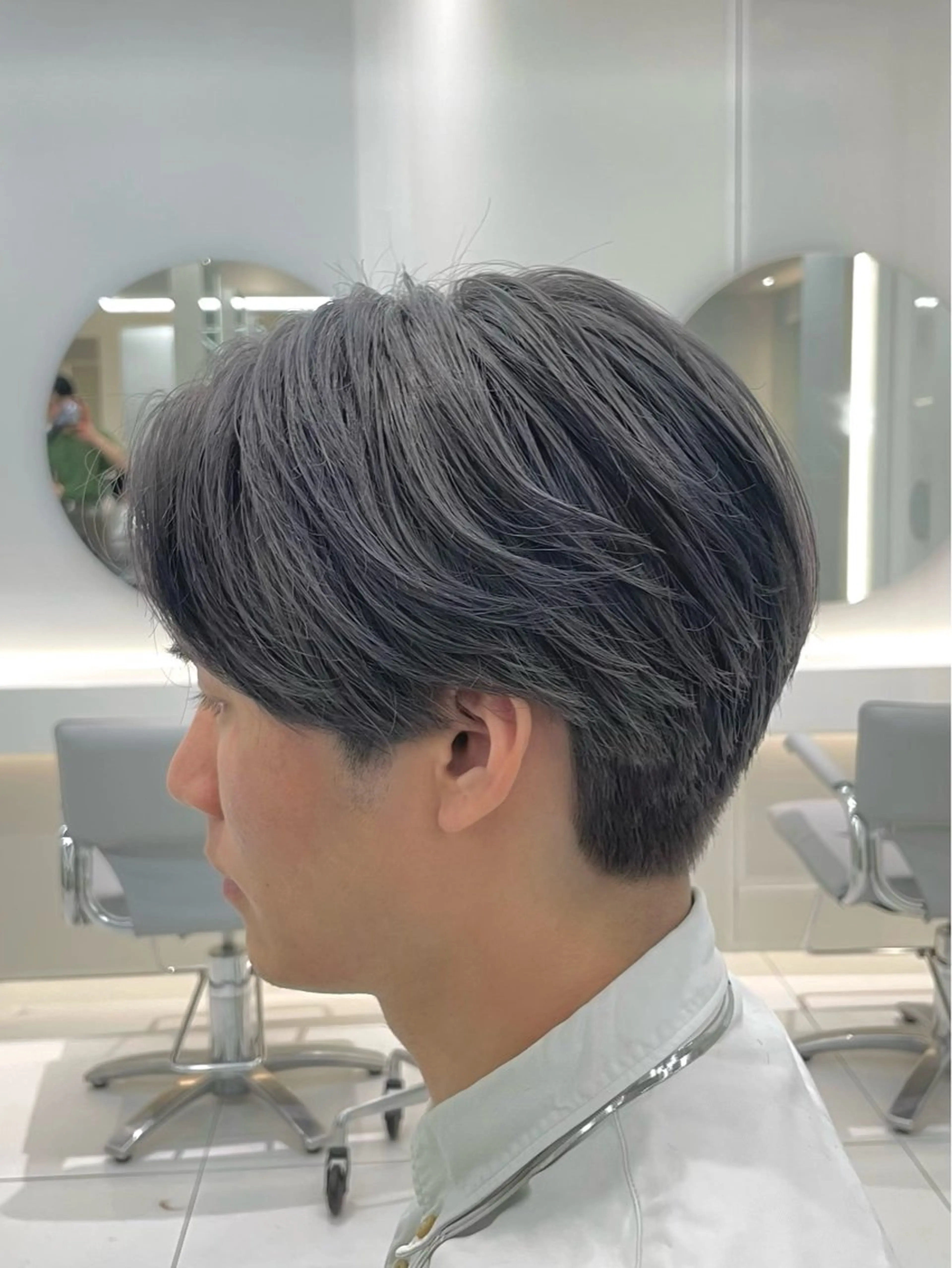 メンズ アップバング センターパート フェードカット マッシュ メンズパーマ カット ヘアセット メンズスタイル 🇰🇷パーマのヘアスタイル