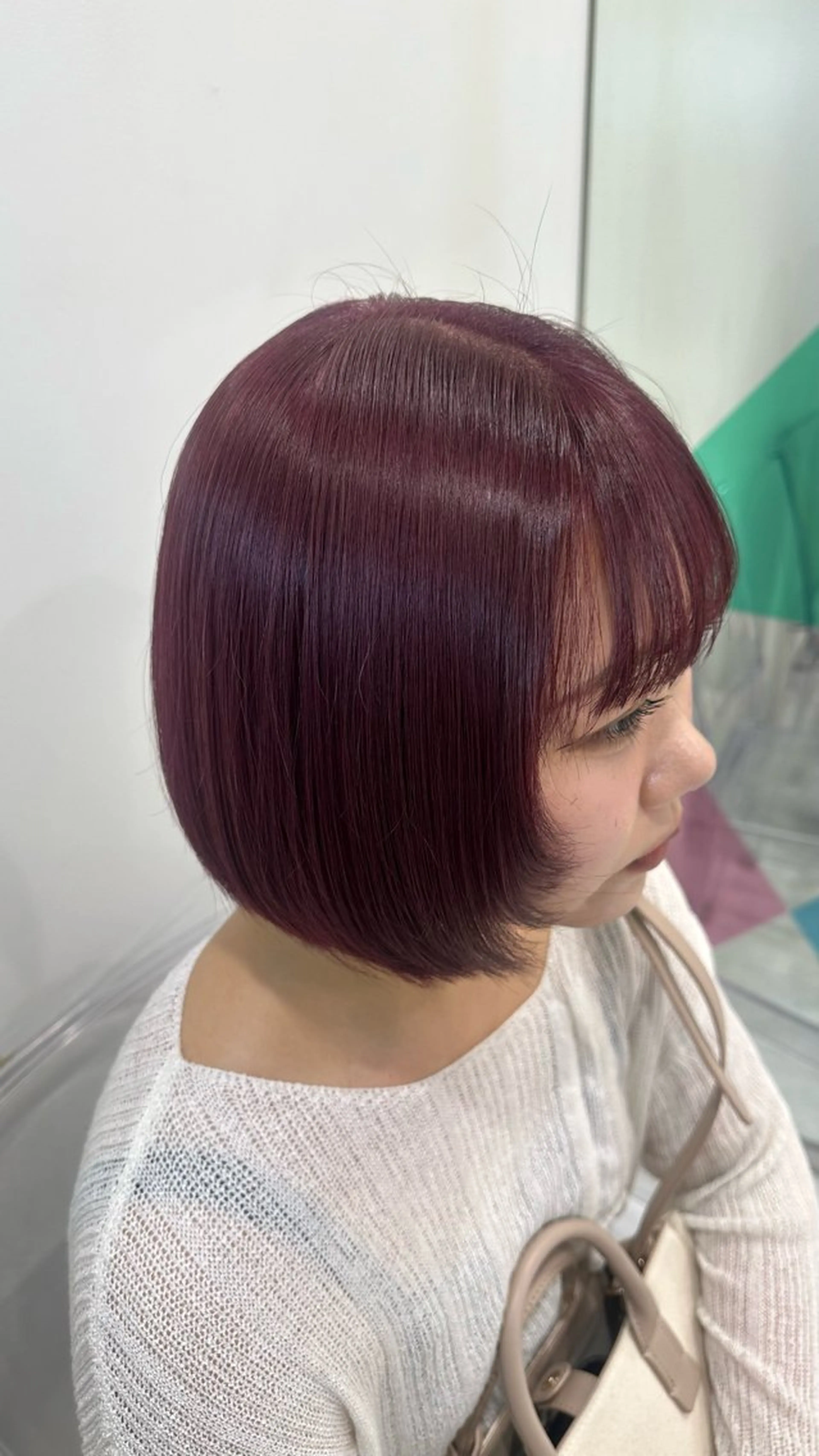 ミディアム カラー ハイトーン🌈メンズ カット♡Machanのヘアスタイル