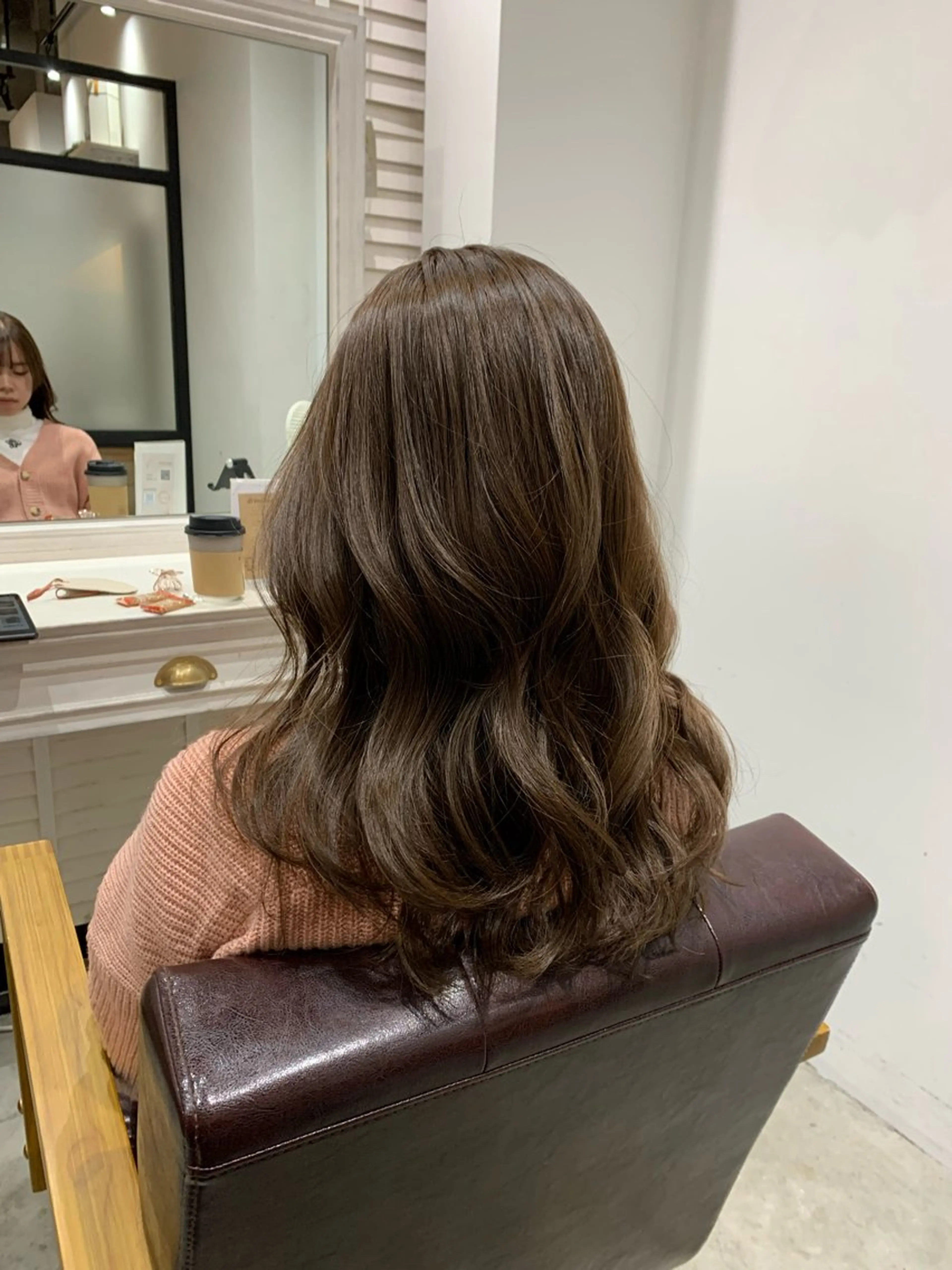 ロング カラー ヘアアレンジ カット ヘアカラー kei﹏ ﹏ ✄ zina博多のヘアスタイル