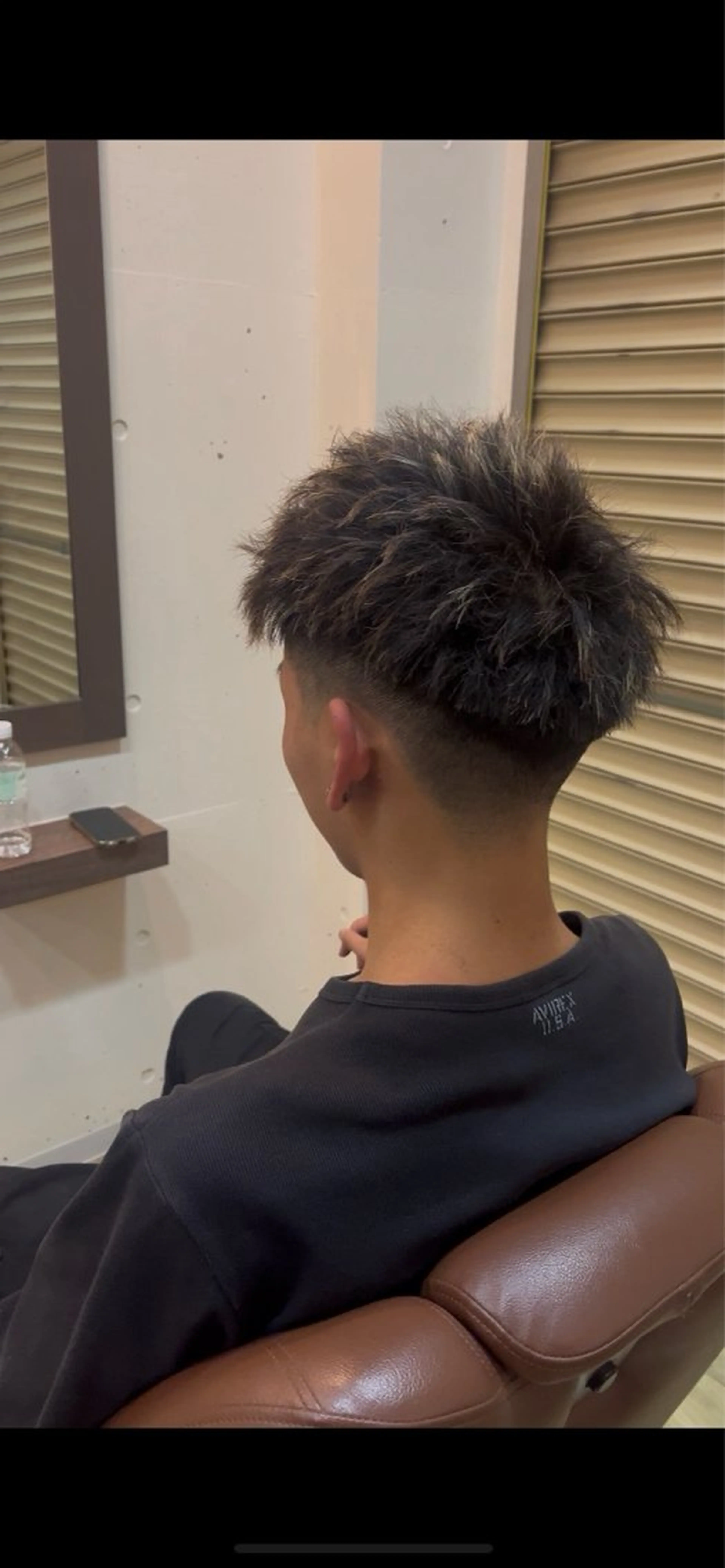 メンズカット シャンプー込みの写真