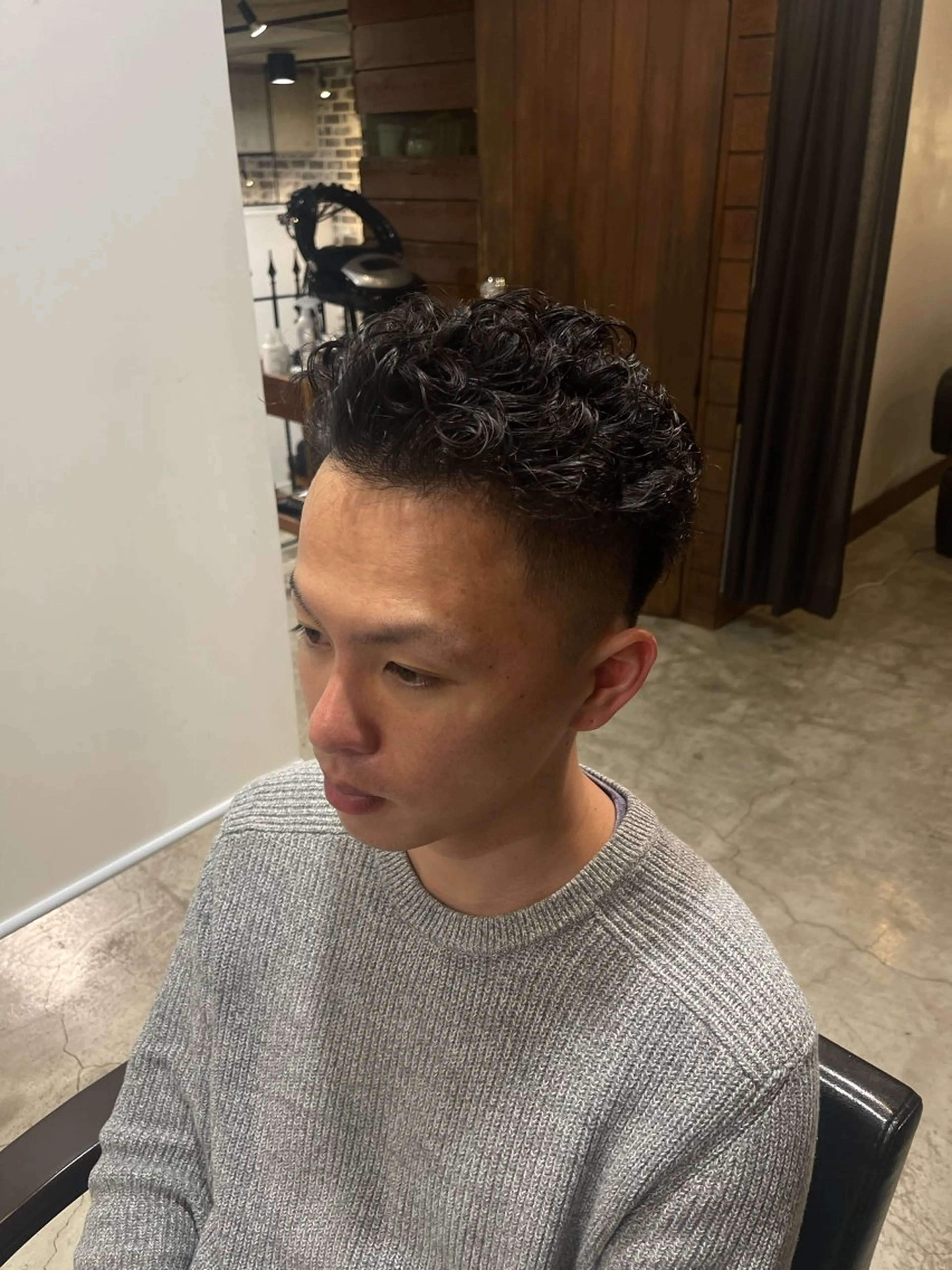 パーマ Elme所属・デビュー前割引中🔥 平口はのんのヘアスタイル