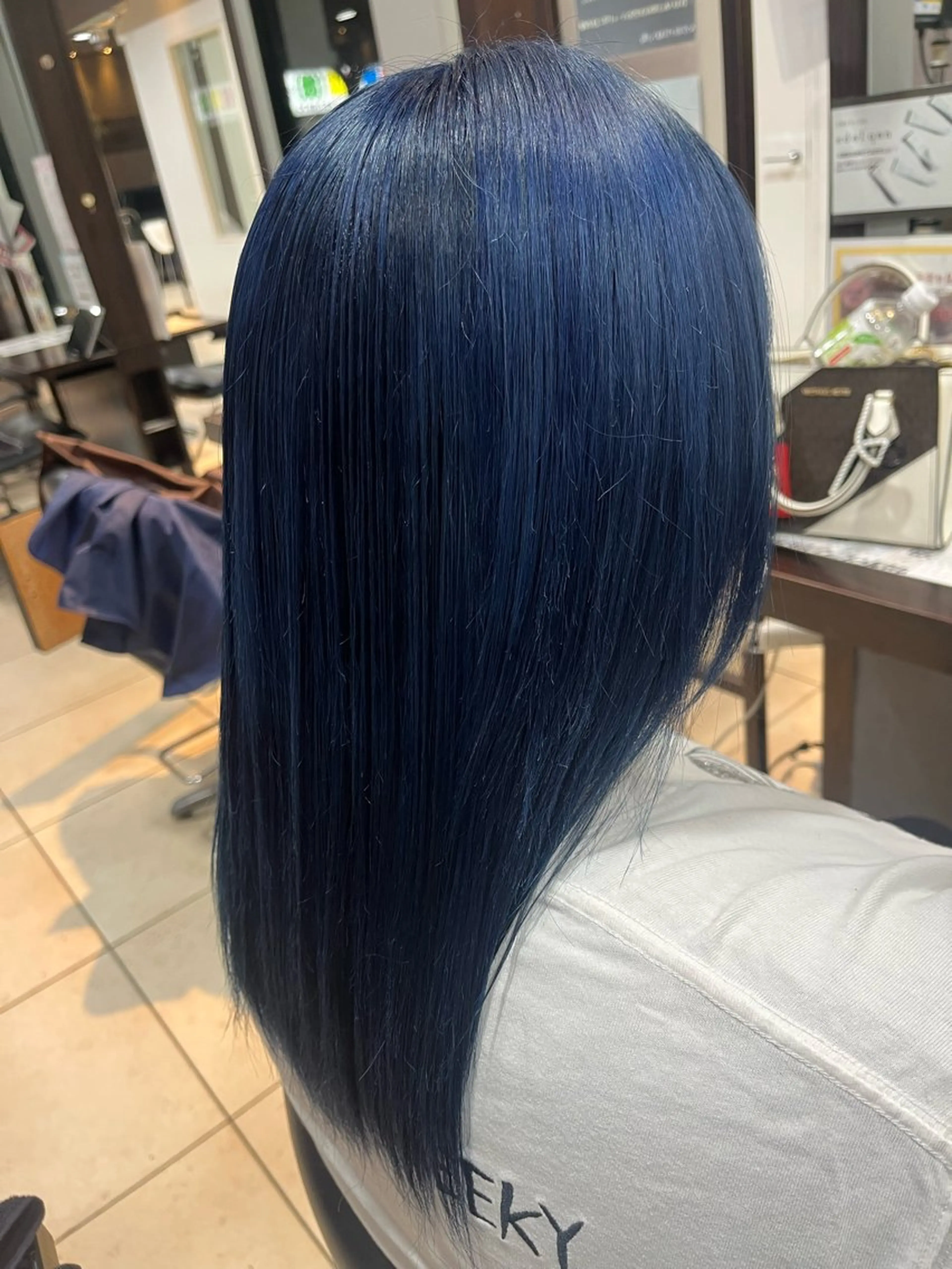 ミディアム hair and beauty QUATRO 赤塚店所属・QUATROカラー 予約‪のヘアスタイル