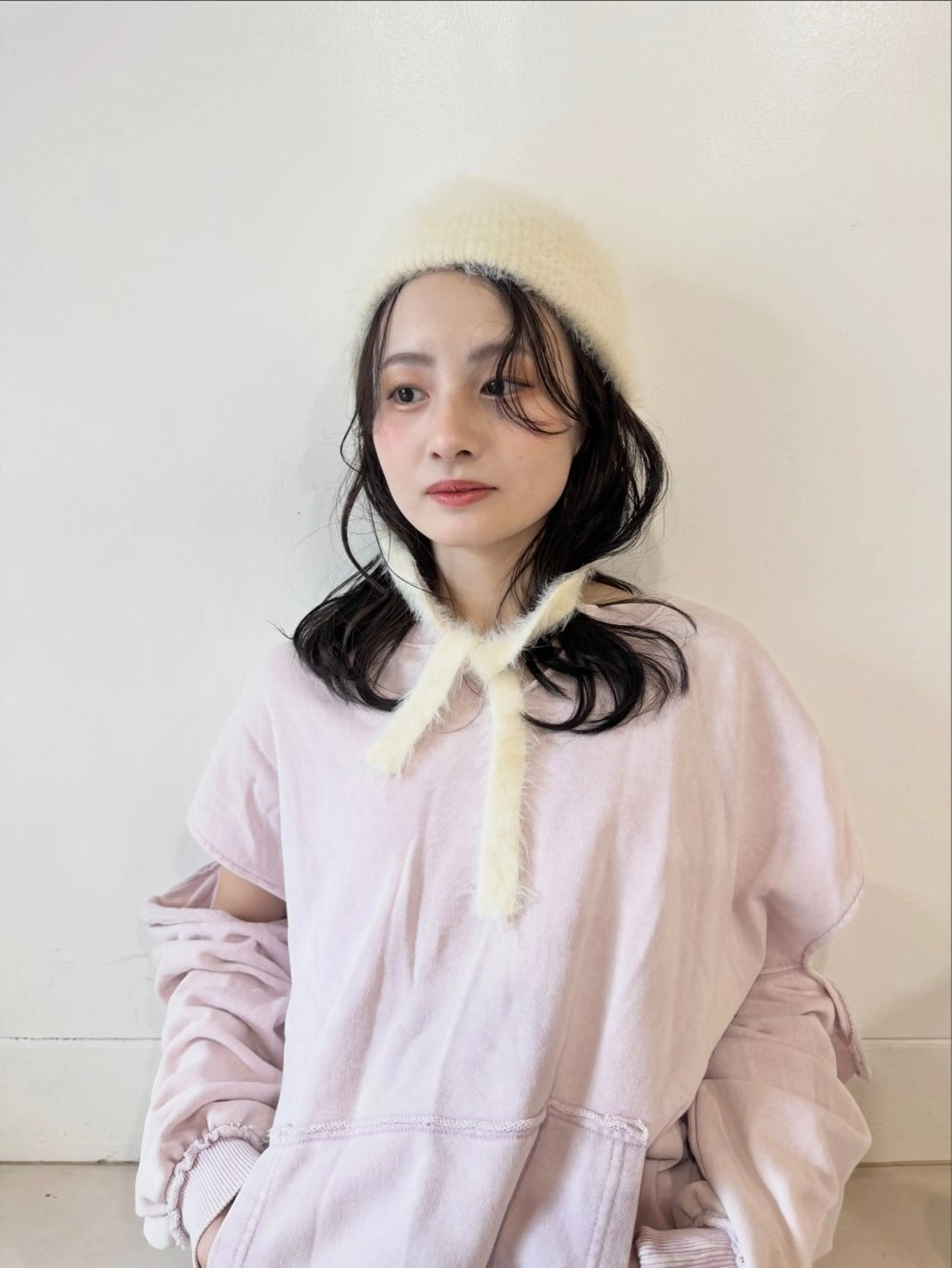 セミロング カラー カット ヘアカラー amoretto _kokoroのヘアスタイル