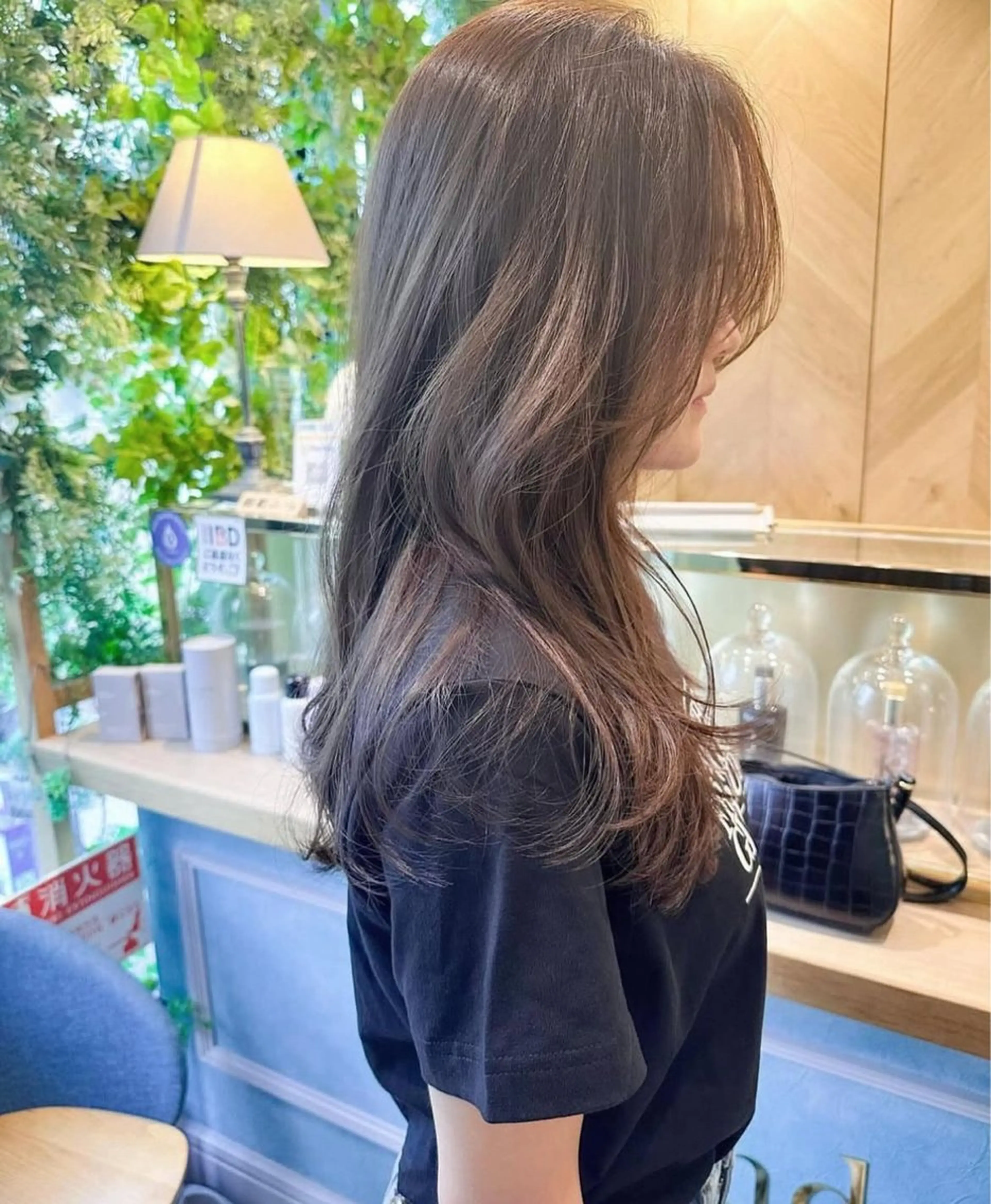 ロング 🍒🩵カラーモデル 募集/ゆうり🍒🩵のヘアスタイル
