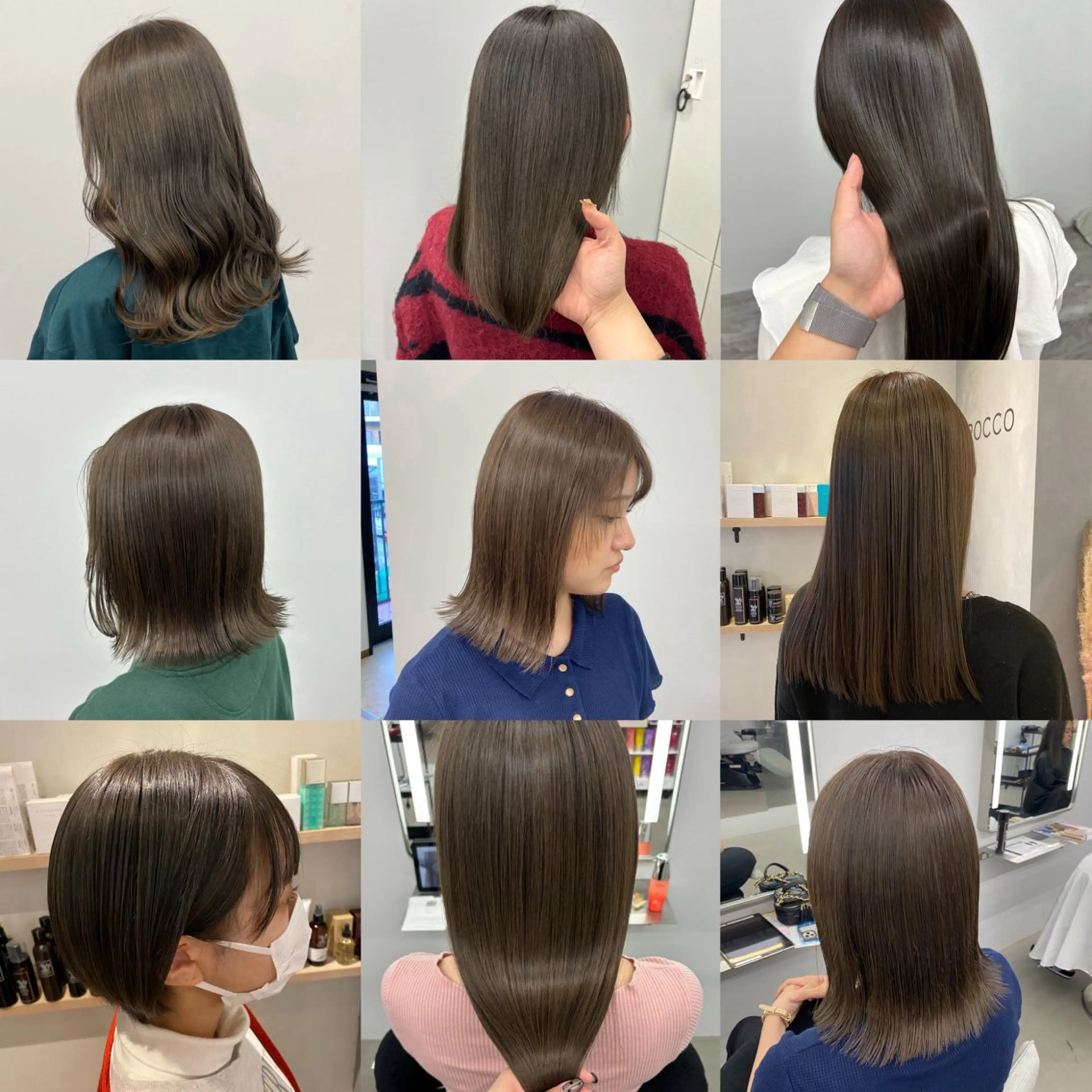 ロング ヘアカラー トリートメント ROCCO3rd / りんなのヘアスタイル