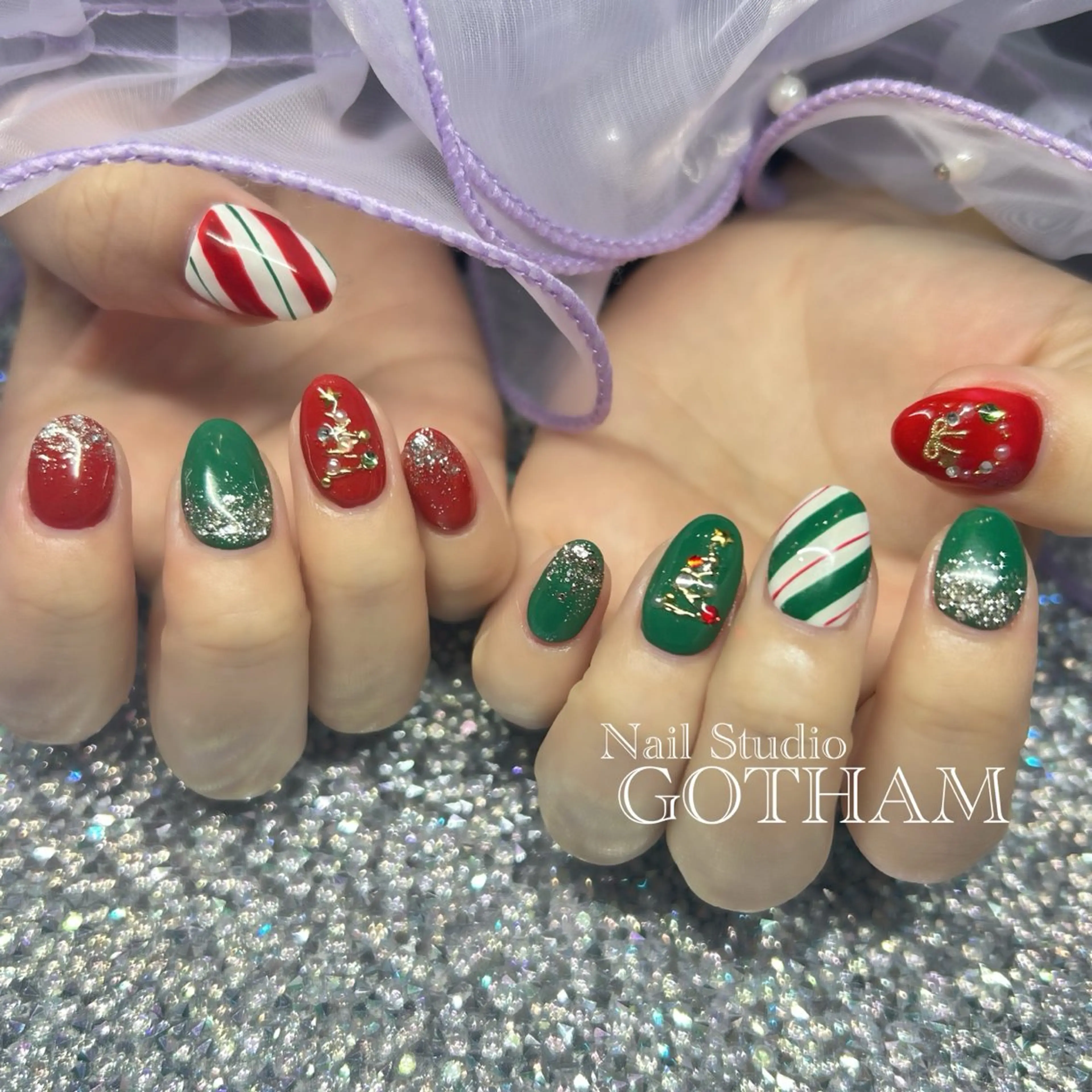 ネイル ハンドネイル Nail Studio GOTHAM所属・高円寺駅からすぐ🌈 ネイルGOTHAMのネイルデザイン