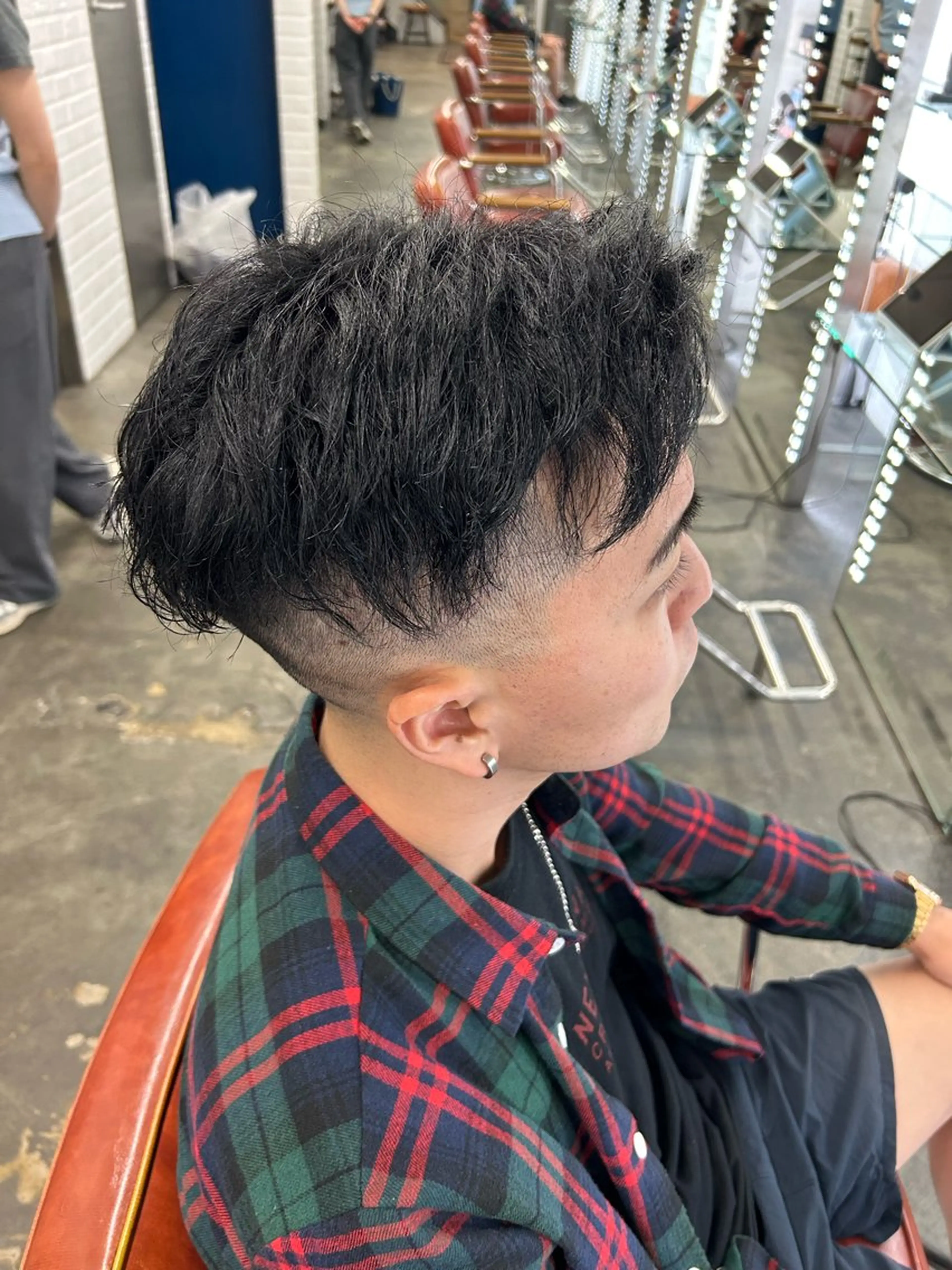 パーマ メンズ 近藤 ちかのヘアスタイル