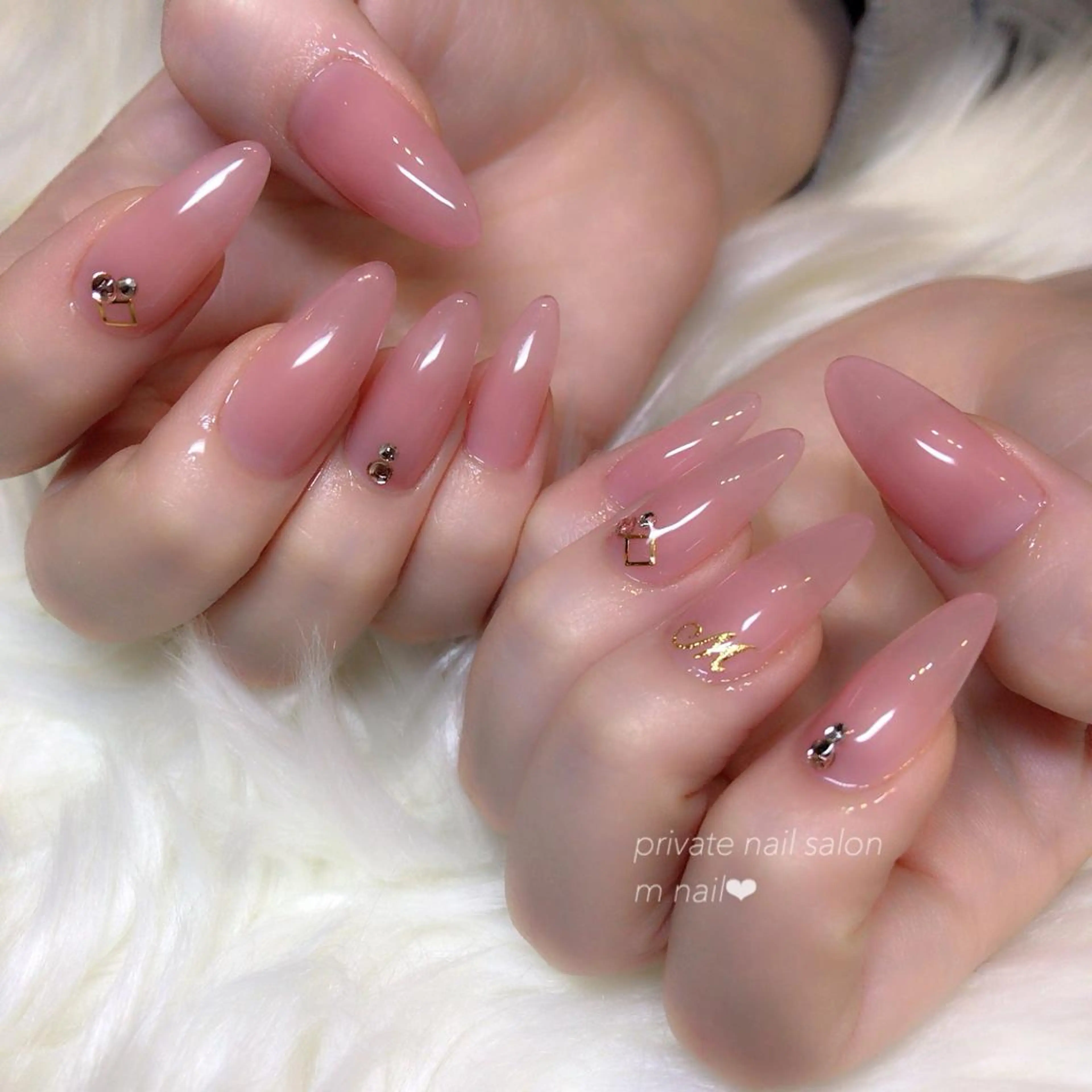 ネイル スカルプネイル ハンドネイル 小河原 舞のネイルデザイン