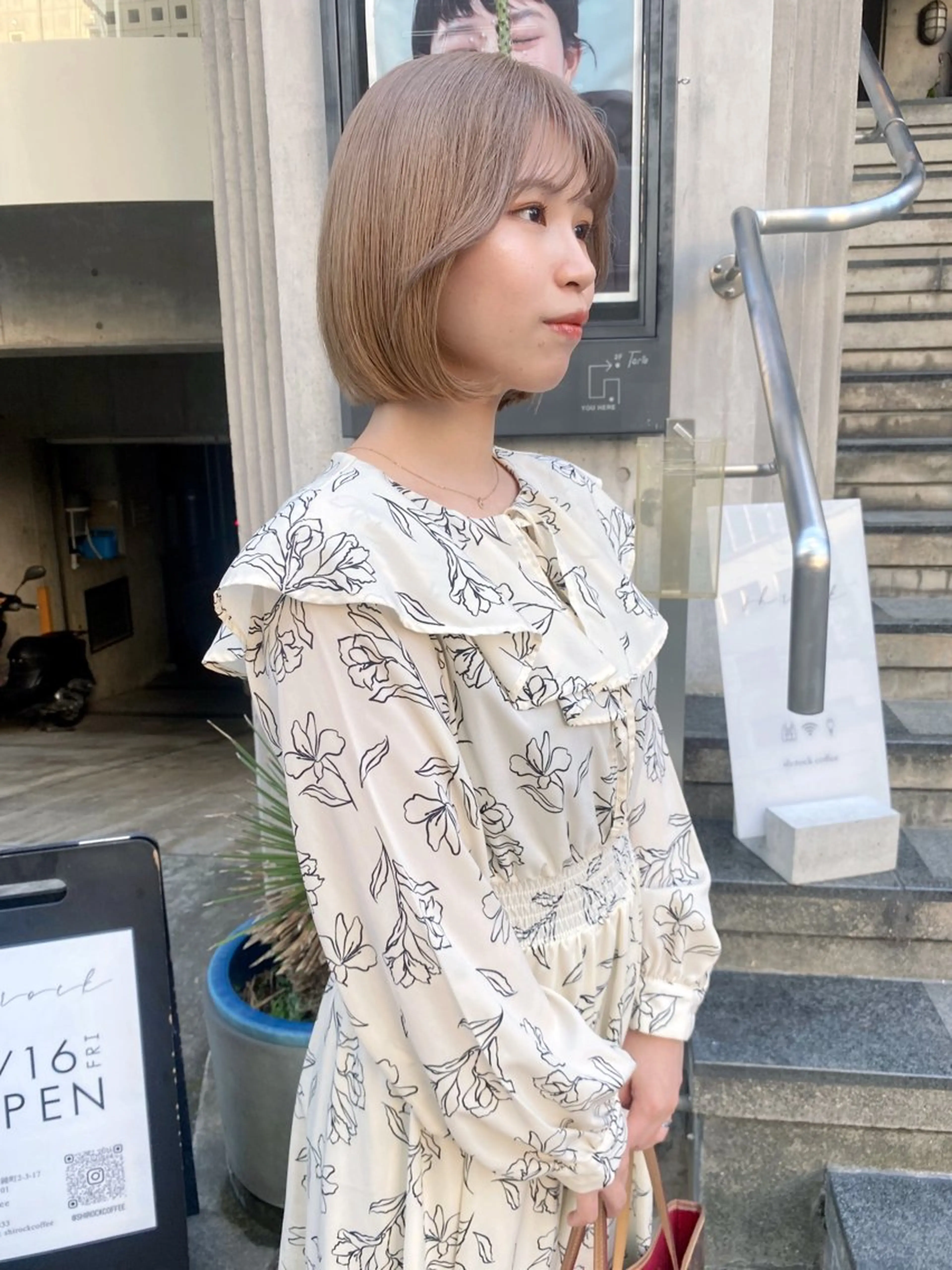 ショート ボブ 似合わせカットモデル /髪質改善/和田陽向のヘアスタイル