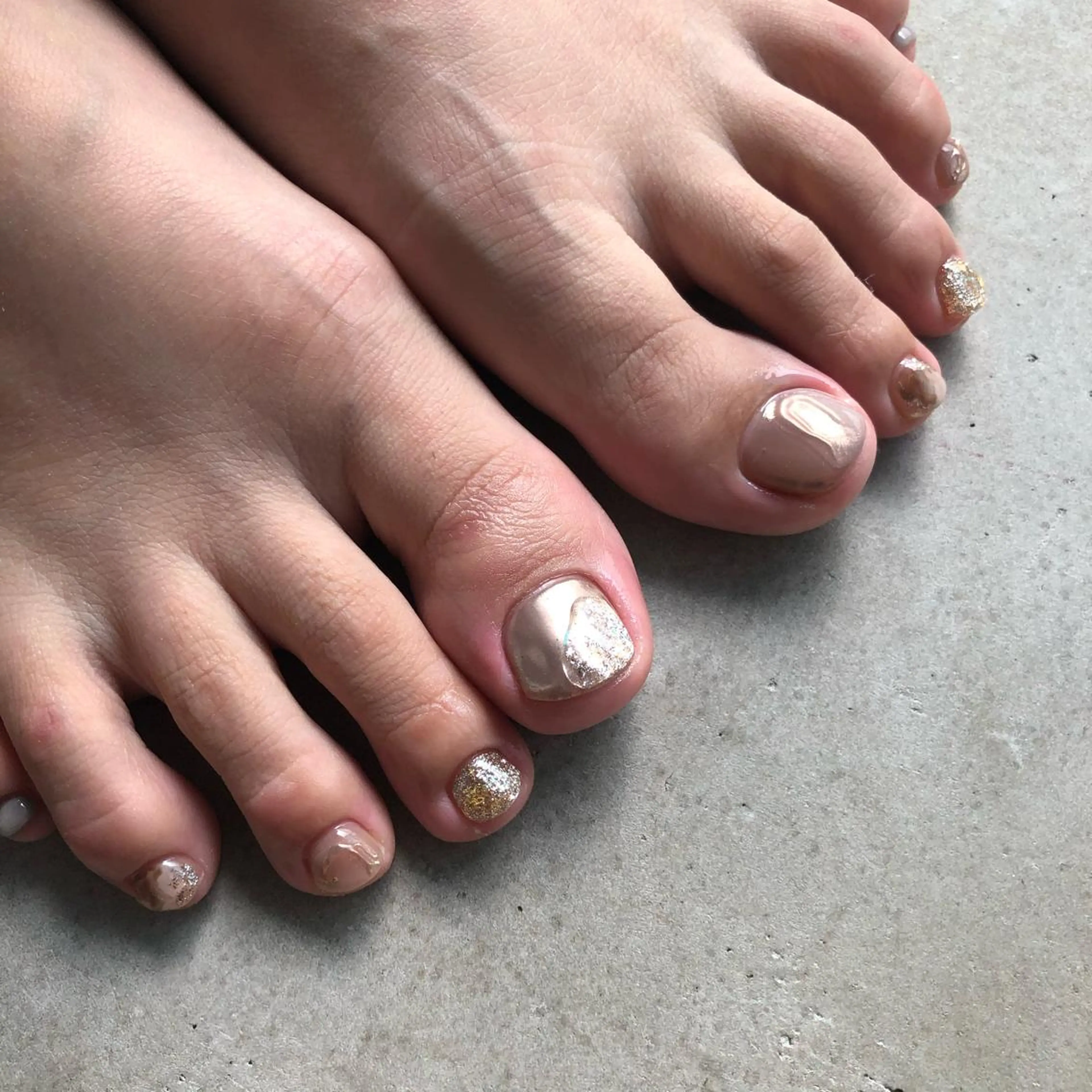 ネイル フットネイル hyakutake itsumiのネイルデザイン